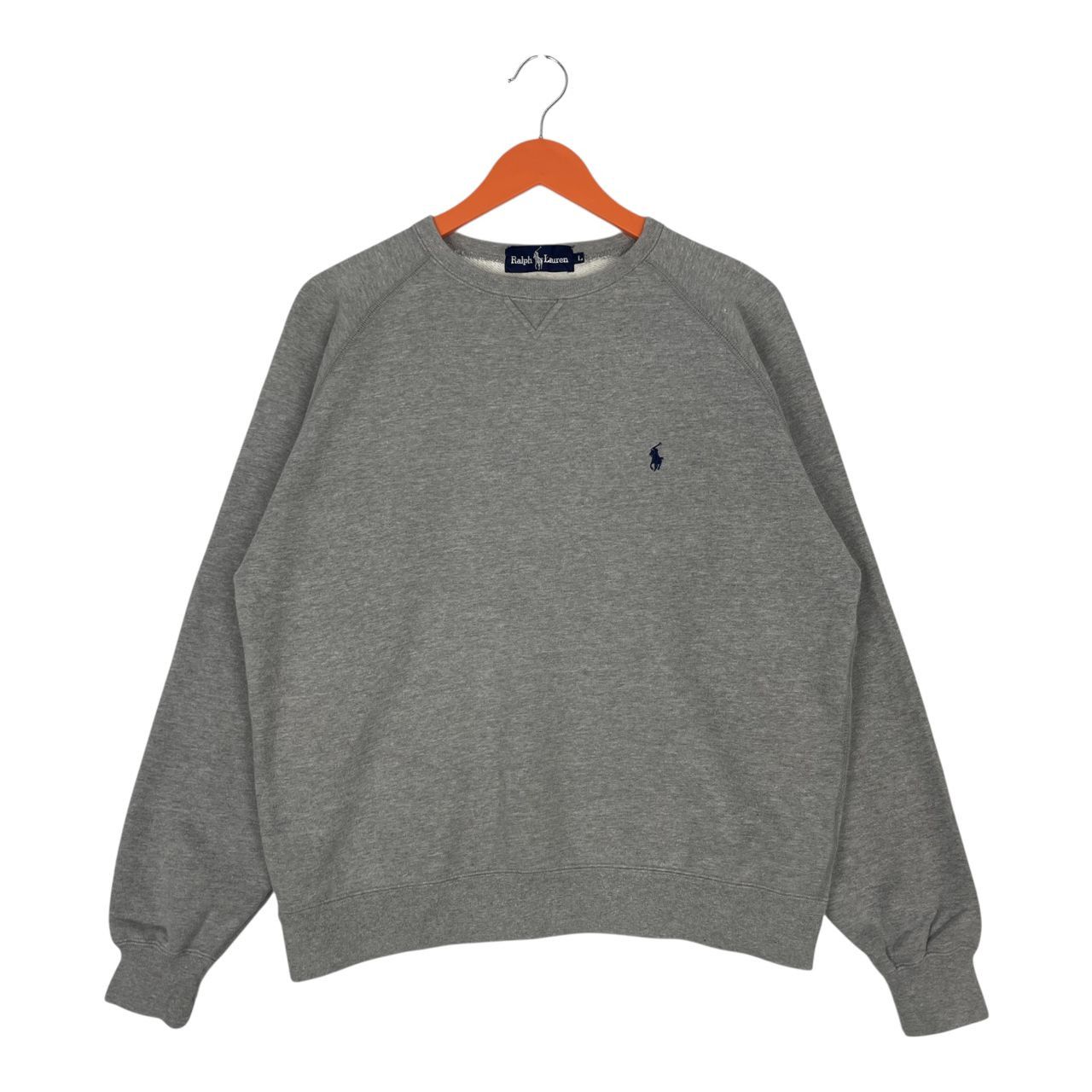Polo Ralph Lauren Vintage Polo Ralph Lauren Small Embroided Logo Sweatshirt Size US L / EU 52-54 / 3 - 1 Thumbnail