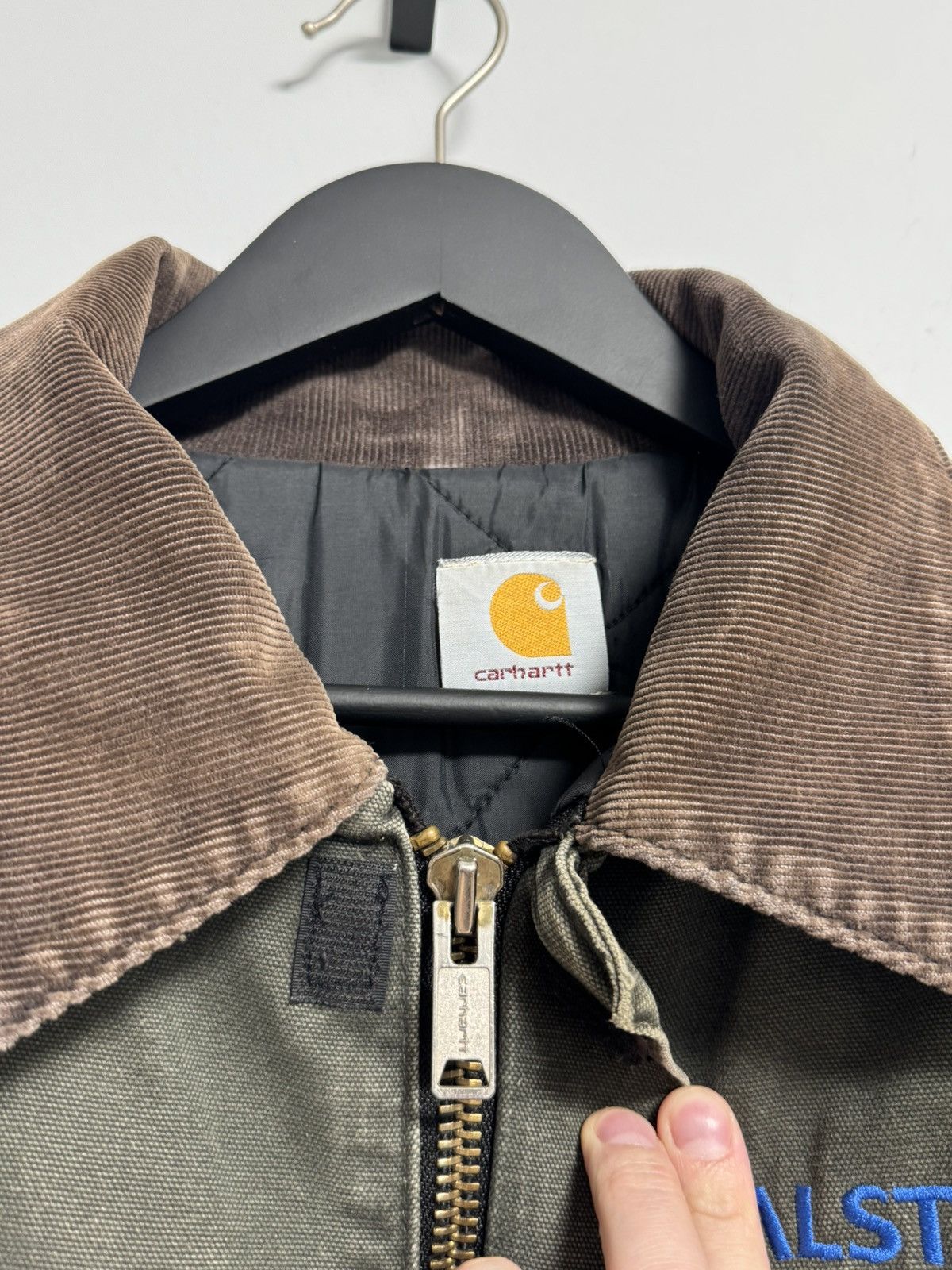 Carhartt 🔥Y2K Vintage Carhartt Chore Jacket Green Distressed Size US XL / EU 56 / 4 - 10 Thumbnail