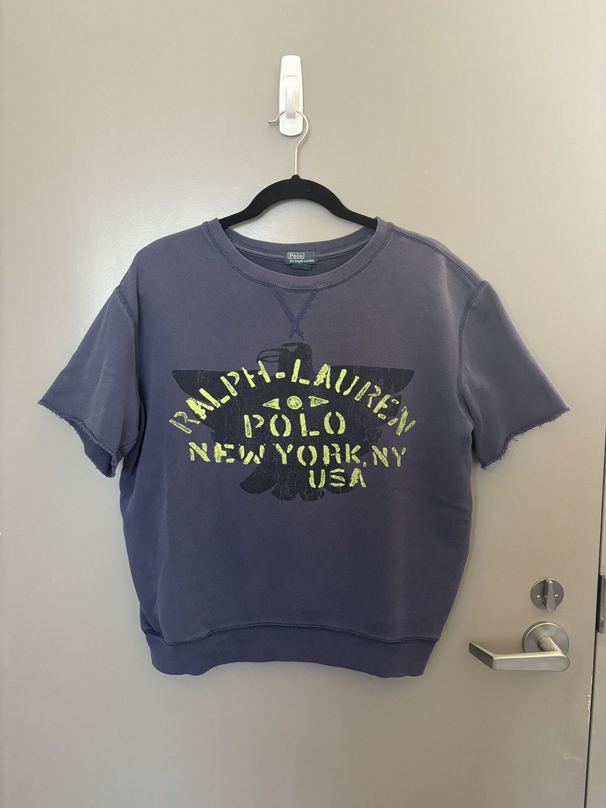 Ralph Lauren Ralph Lauren New York Short Sleeve Sweater Size US XS / EU 42 / 0 - 1 Thumbnail