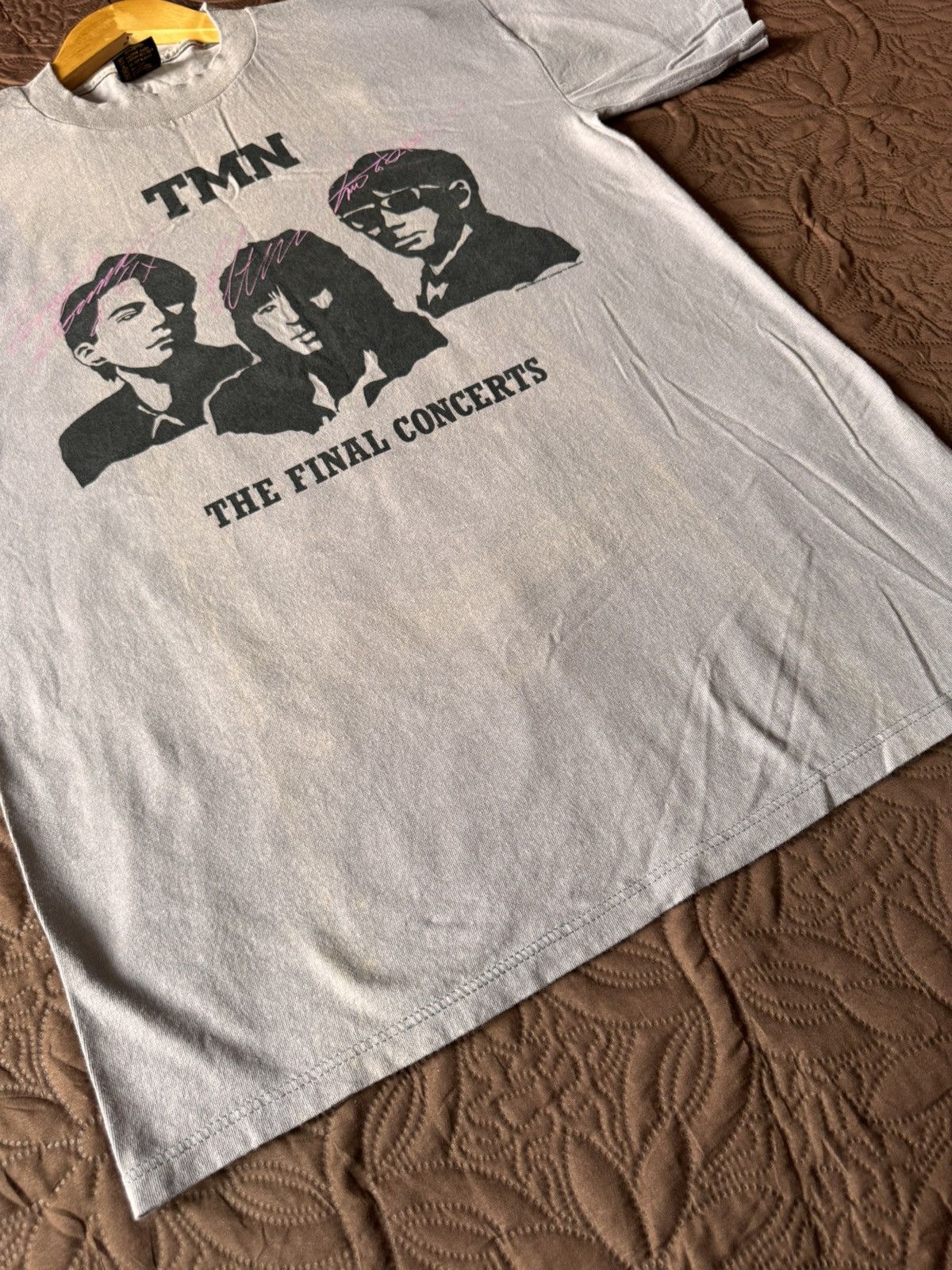 If Six Was Nine Vintage 1994 TMN TM Network "The Final Concerts" Tokyo Dome Size US L / EU 52-54 / 3 - 7 Thumbnail