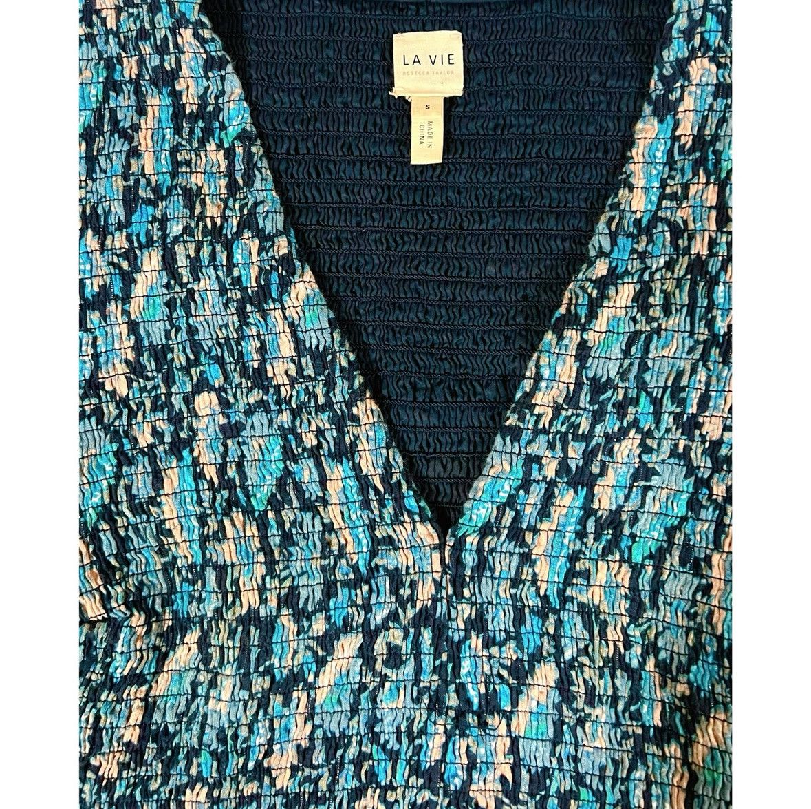Rebecca Taylor La Vie Rebecca Taylor Blue Floral Shirt Top Blouse Size S 💙✨ Size S / US 4 / IT 40 - 3 Thumbnail