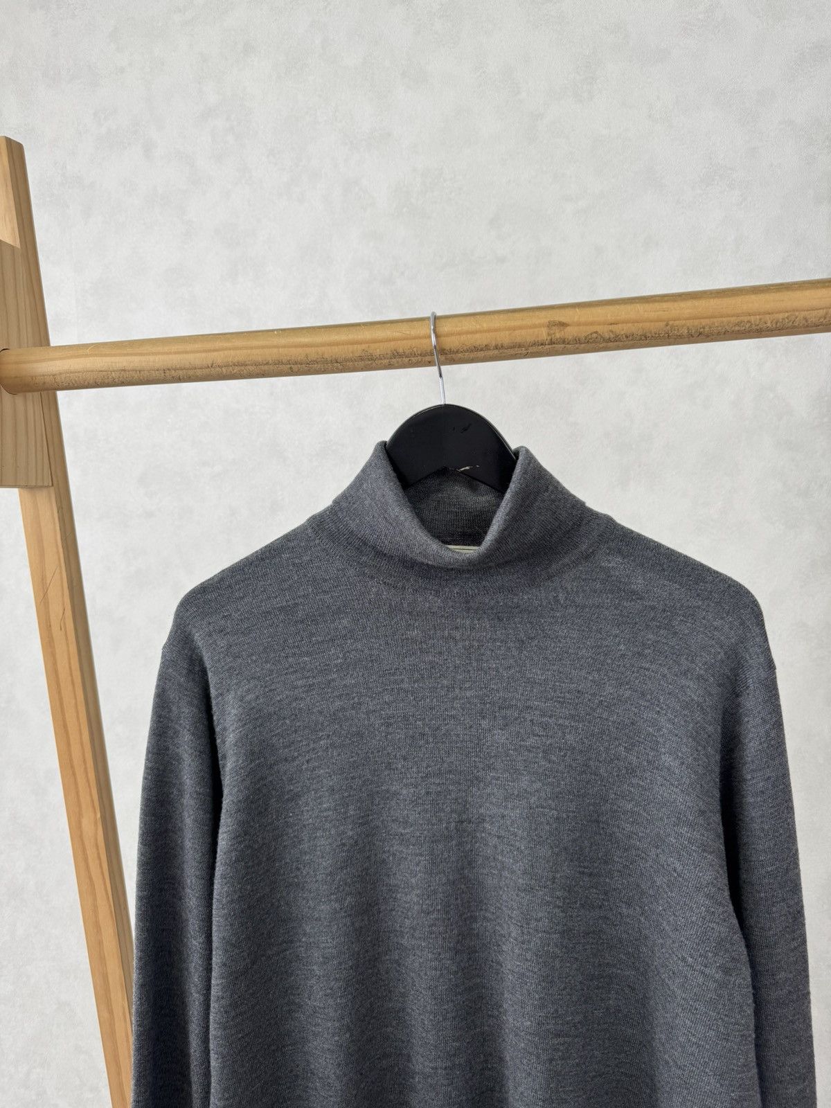 Burberry Burberrys vintage roll neck sweater made in England Size US L / EU 52-54 / 3 - 2 Thumbnail