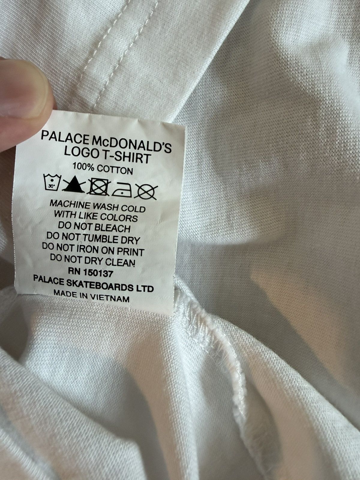 Palace Palace x McDonalds Logo Tee Size US L / EU 52-54 / 3 - 5 Thumbnail