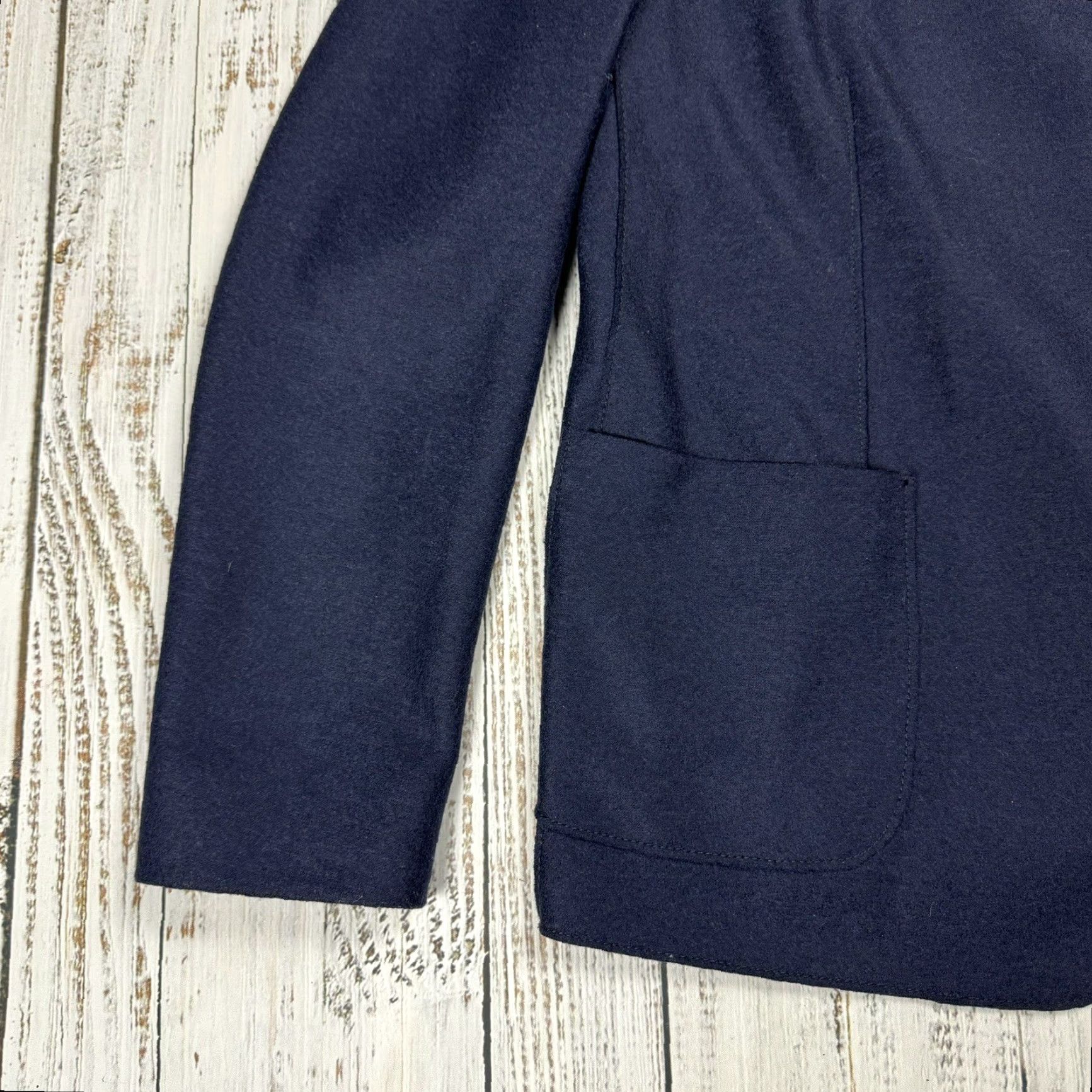 Giorgio Armani GIORGIO ARMANI JACKET BLOUSON ITALY NAVY WOOL UNSTRUCTURED 44 US NWT Size US S / EU 44-46 / 1 - 5 Thumbnail