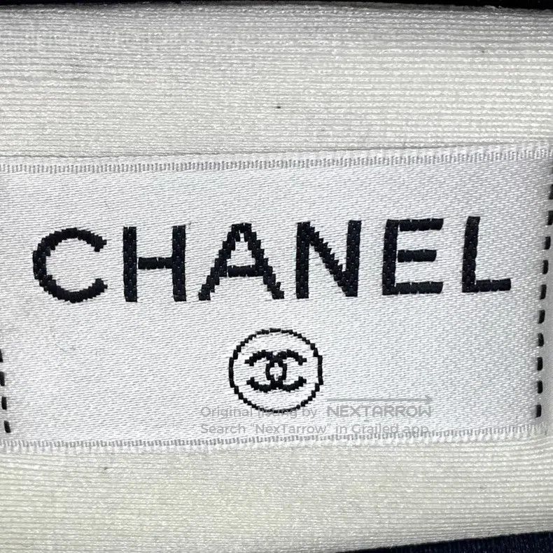 Chanel Chanel Dark gray plaid tweed laces casual flat sneakers Size US 8.5 / IT 38.5 - 7 Thumbnail