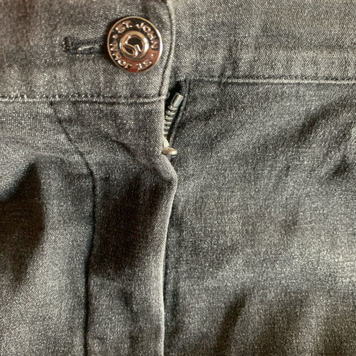 St. John VGC st.john sport x Marie Gray Char grey stretch jeans 6 Size 28" / US 6 / IT 42 - 7 Thumbnail