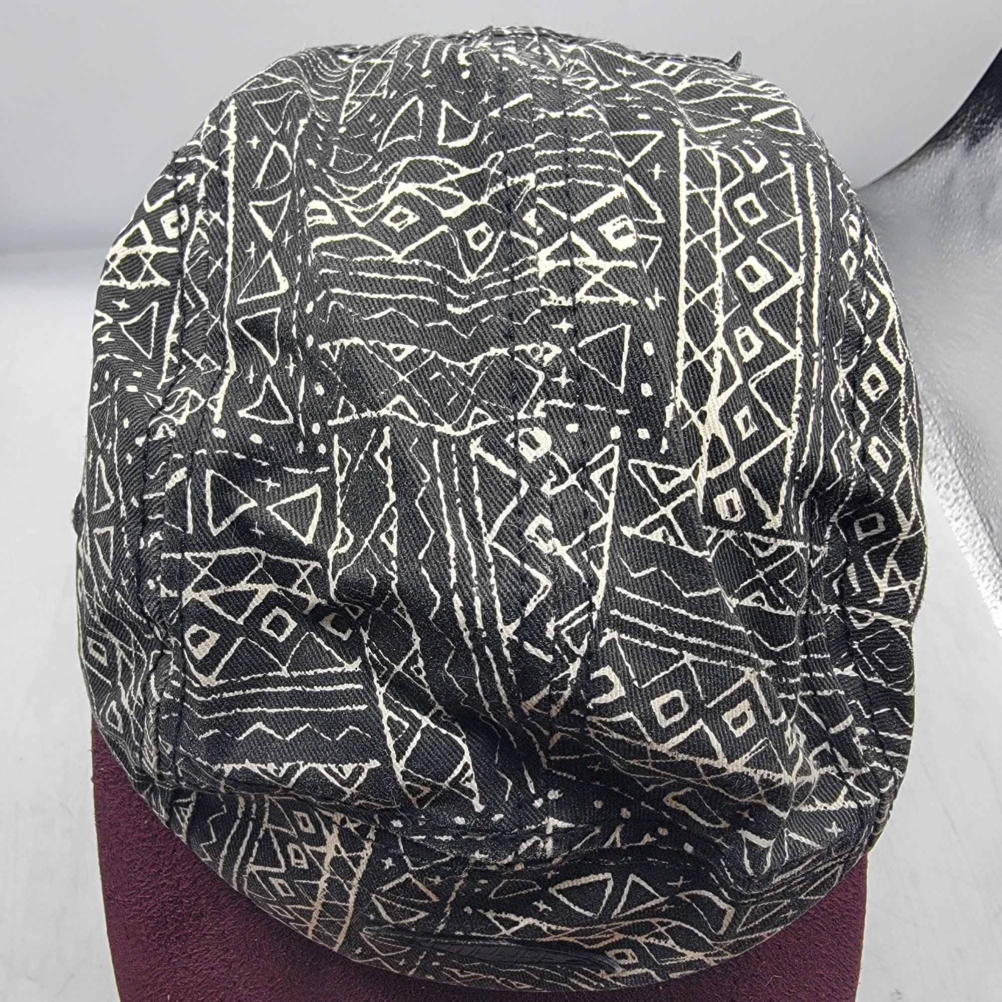 Other Empyre Surplus Adults Black Geometric Print Hat Cap Casual O Size ONE SIZE - 10 Thumbnail