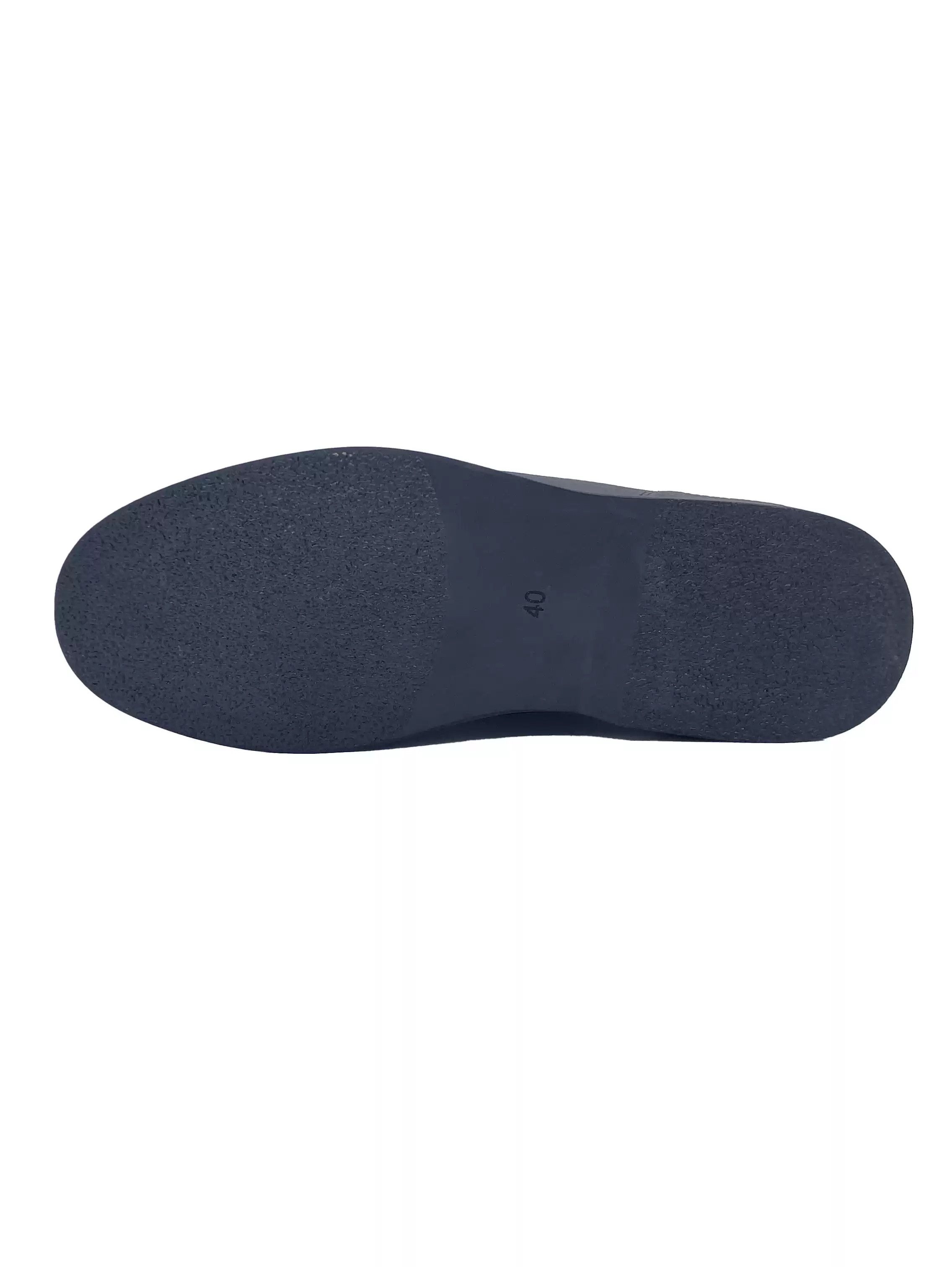 Other Black Leather Slip-Ons Size US 9 / EU 42 - 5 Thumbnail