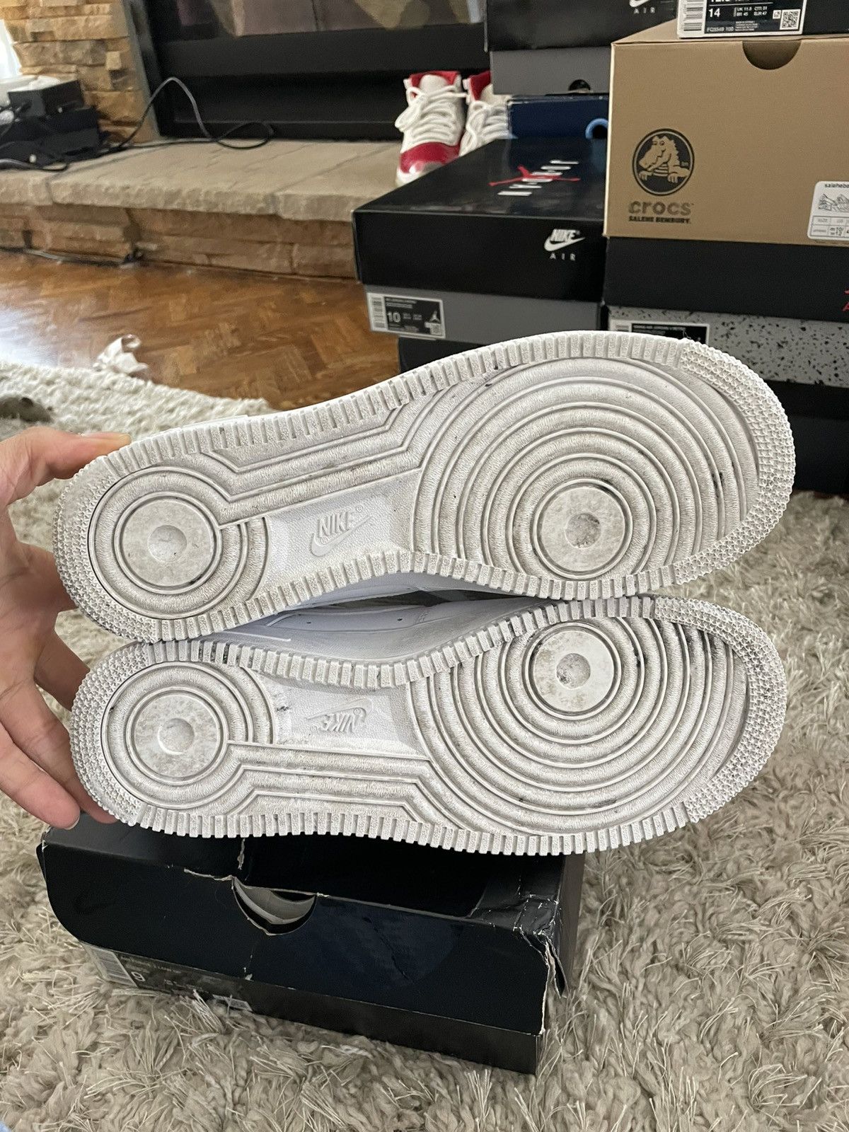 Supreme Supreme x Nike Air Force Triple White Size US 9 / EU 42 - 8 Thumbnail