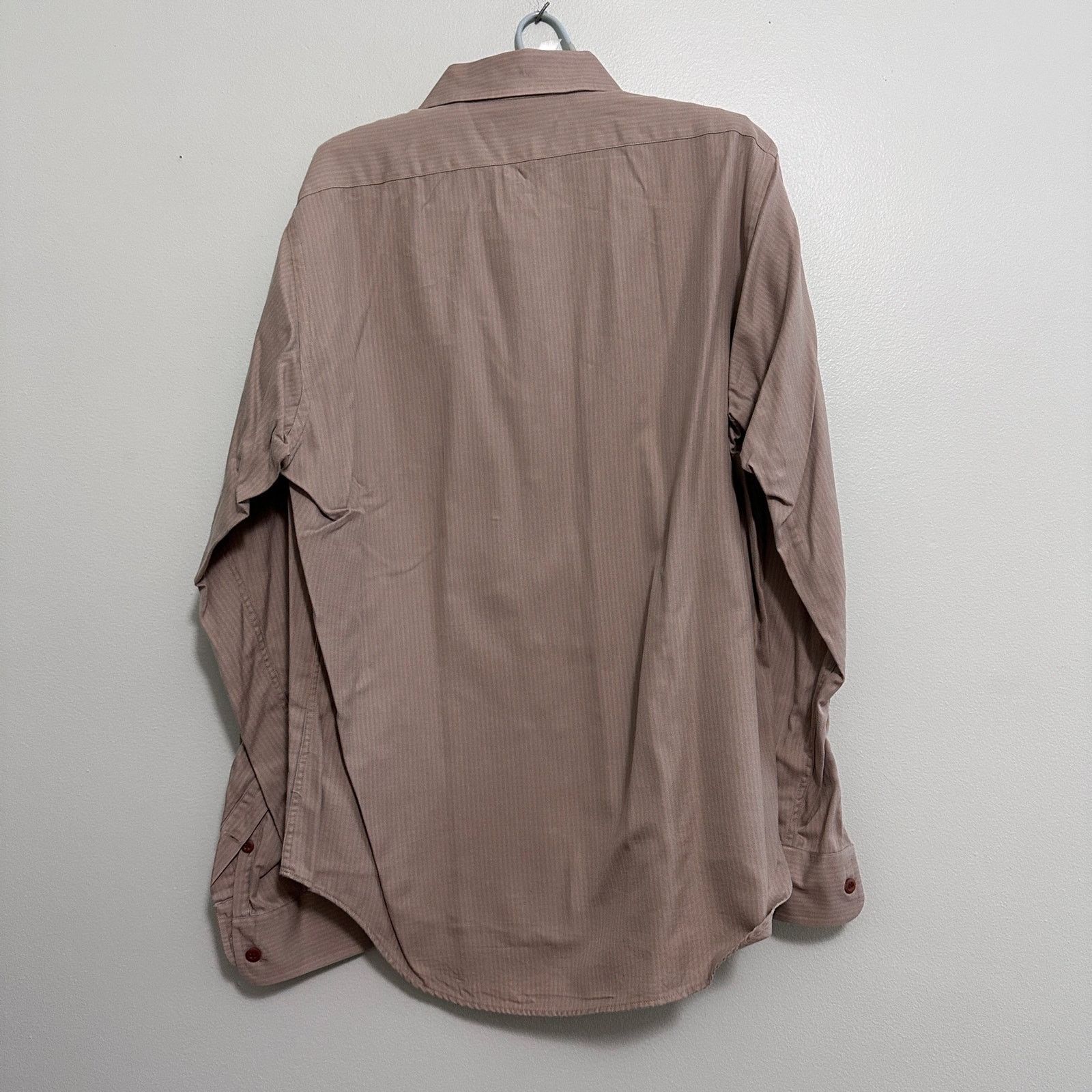 Calvin Klein Calvin Klein beige plaid long sleeve button down size L Size US L / EU 52-54 / 3 - 3 Thumbnail