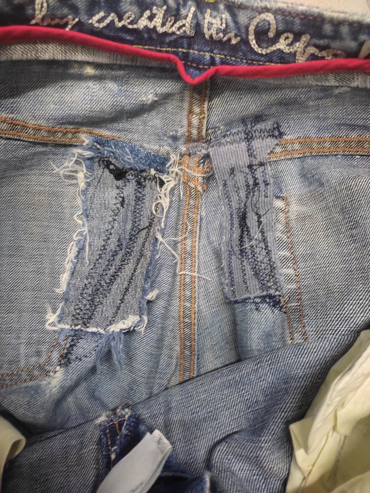 Japanese Brand × Vintage VINTAGE INTERNATIONAL BASIC JEANS DISTRESSED STYLE Size US 33 - 16 Thumbnail