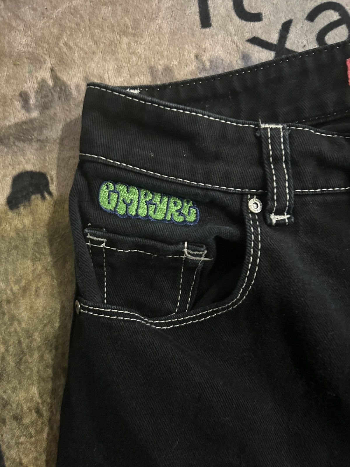 Empyre Black Slim Fit Empyre Denim Jeans Size US 36 / EU 52 - 3 Thumbnail
