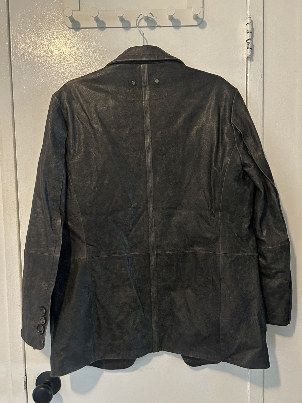 Andersson Bell Andersson Bell New Daddy Classic Distressed Leather Jacket Size US S / EU 44-46 / 1 - 7 Thumbnail