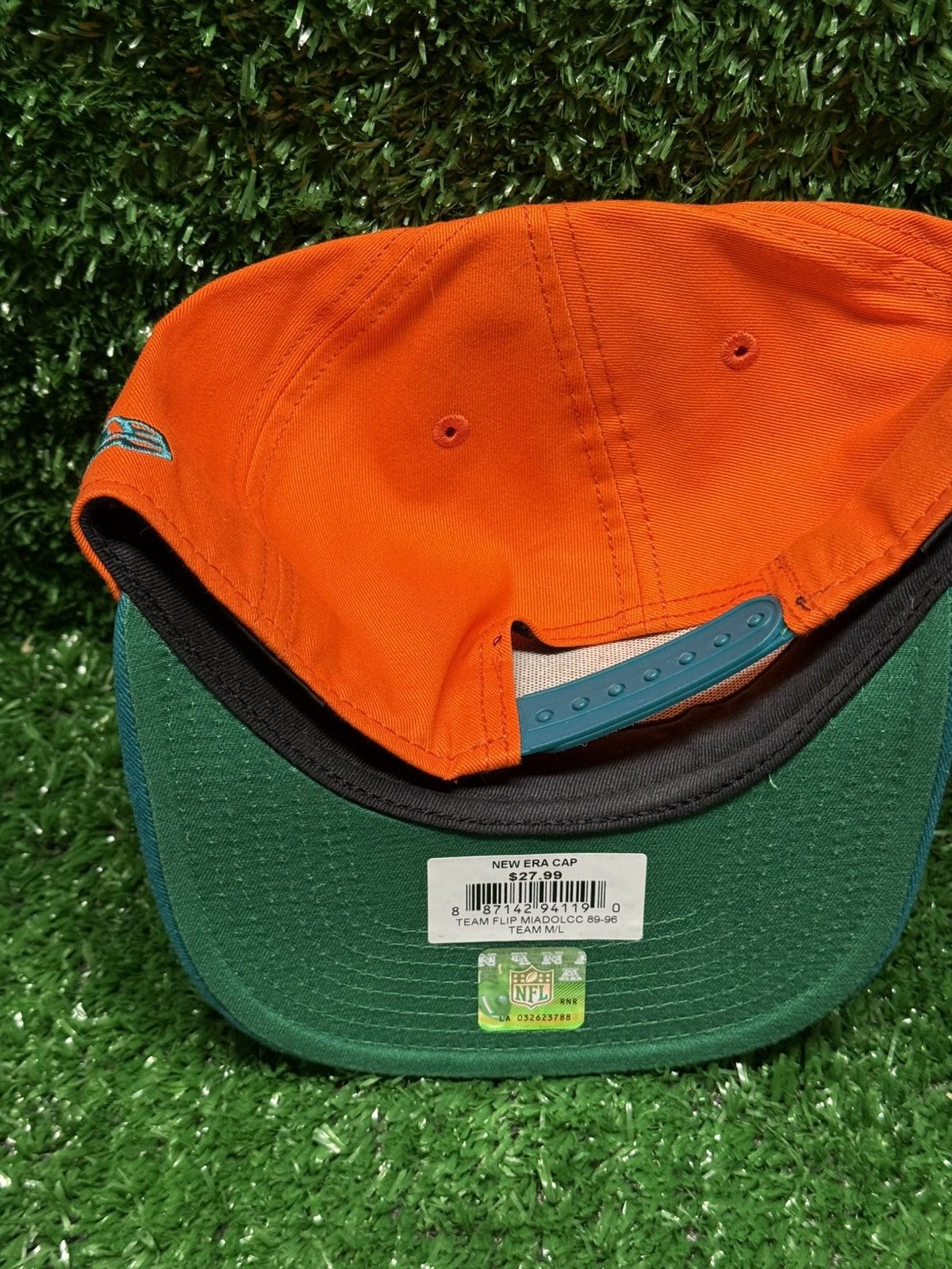 NFL Miami Dolphins NEW ERA hat Size ONE SIZE - 3 Thumbnail