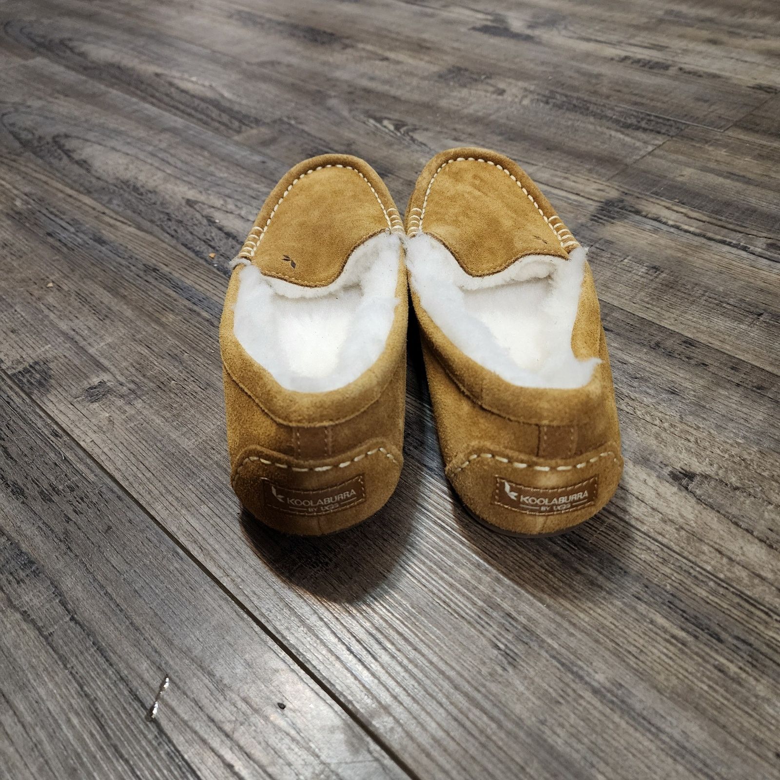 Ugg Koolaburra Womens Lezly Suede Slip On Loafer Slippers size 7 Size US 7 / IT 37 - 6 Thumbnail
