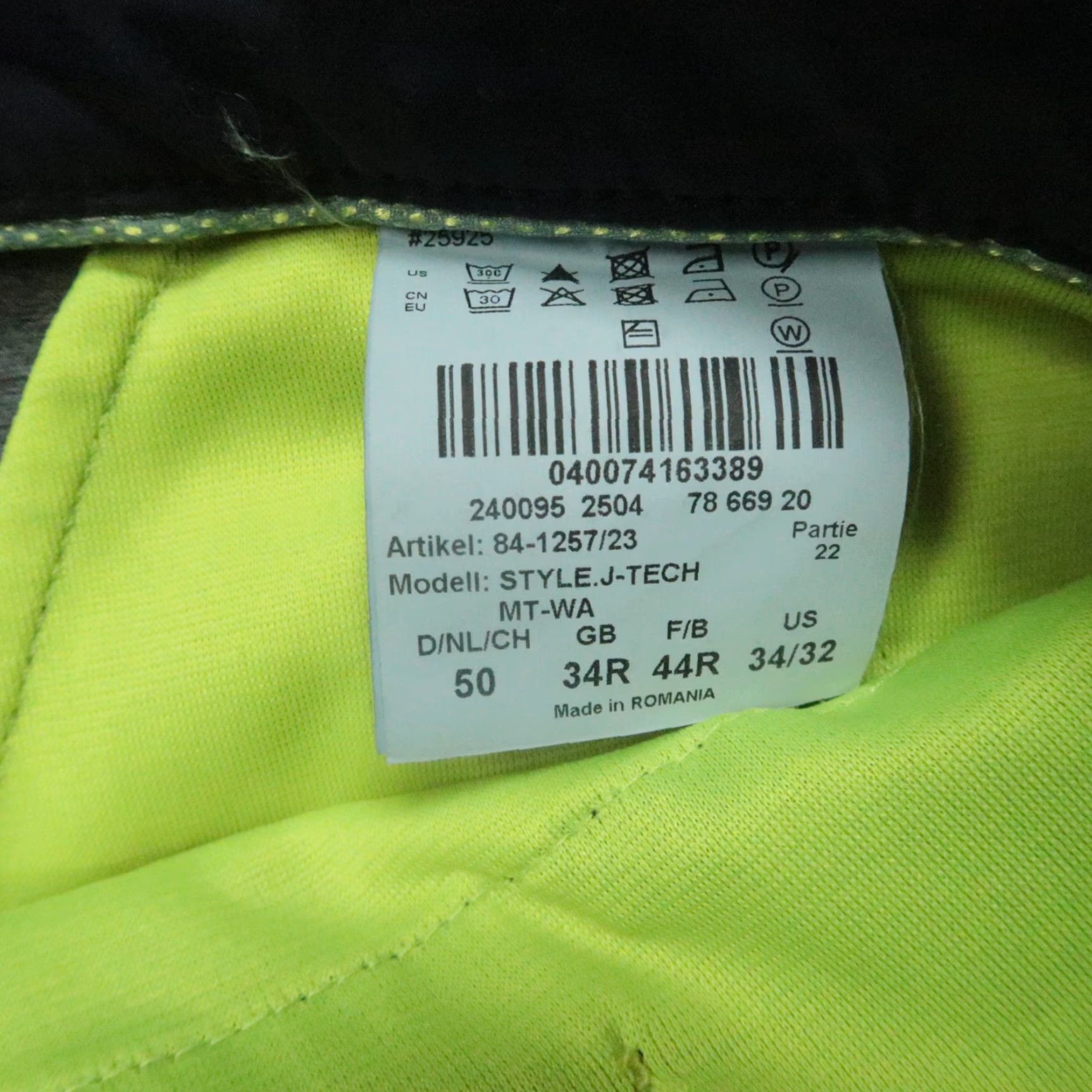 BRAX BRAX Pants Men 34x30 Blue Lightweight Drawstring Jogger Chino Regular Fit Size US 34 / EU 50 - 6 Thumbnail