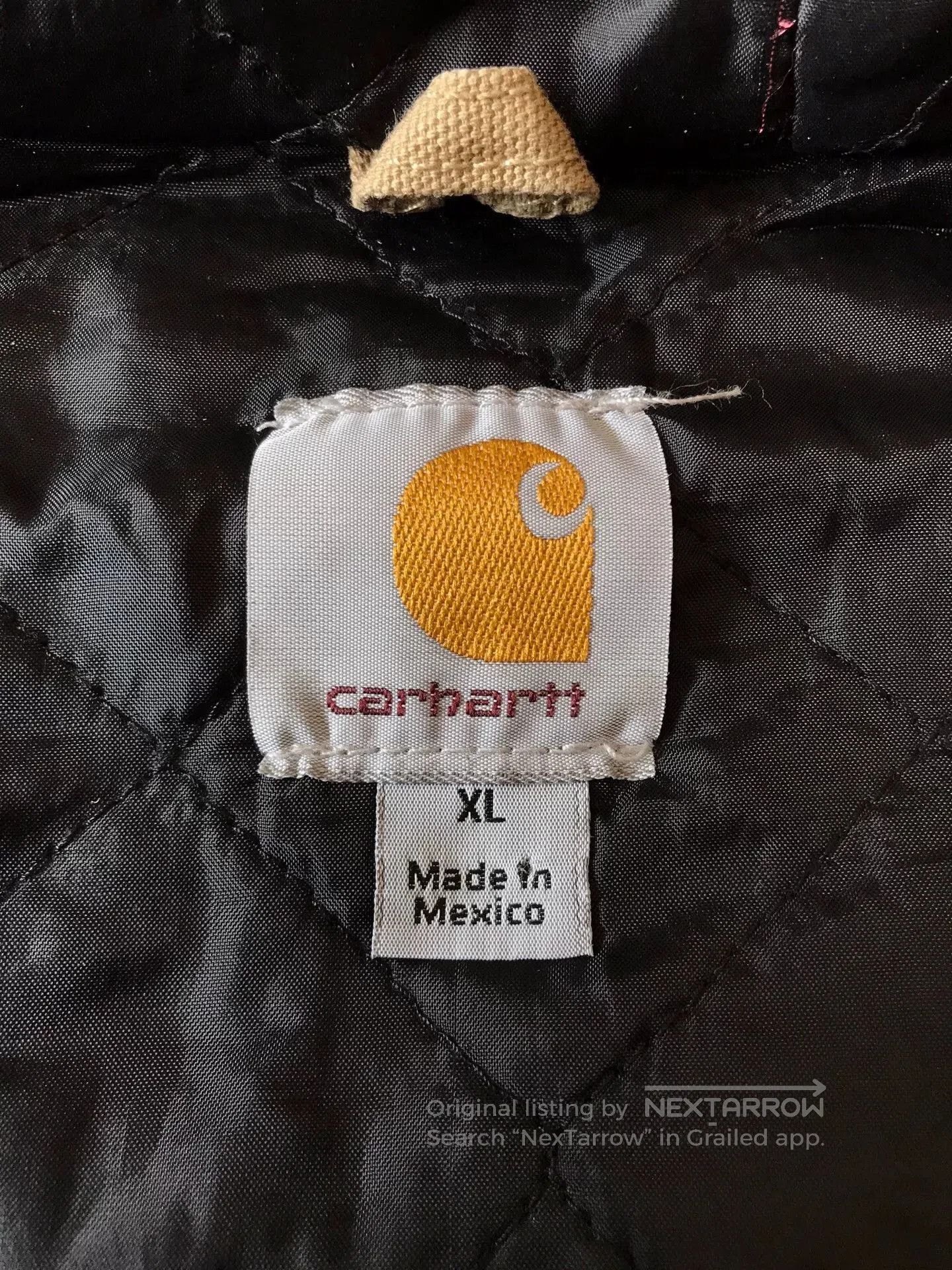 Carhartt Carhartt J280 Washed Canvas Hooded Jacket. Size US XL / EU 56 / 4 - 7 Thumbnail