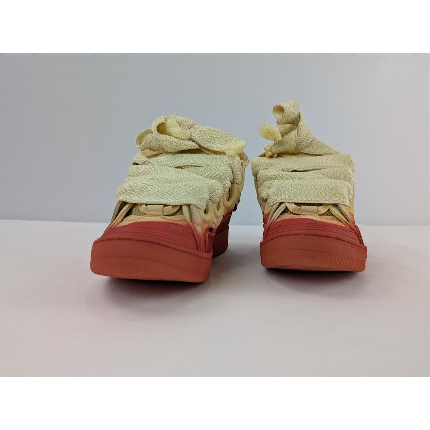 Lanvin o1rshd1 Curb Radiant Spray Effect Sneakers in Venus / Dune Size US 8 / EU 41 - 7 Thumbnail