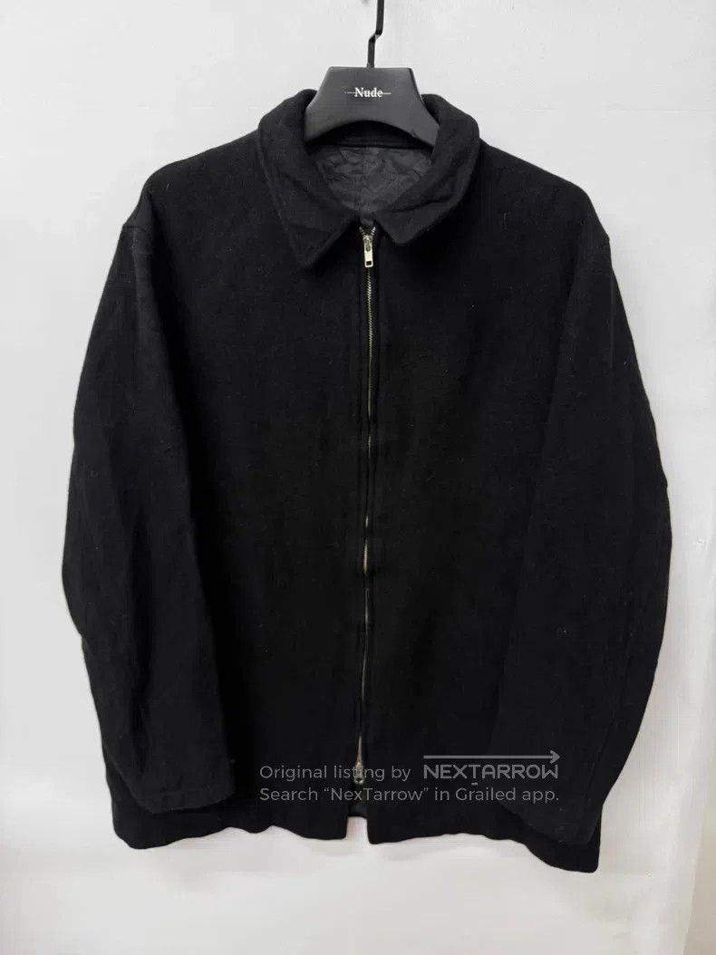 Yohji Yamamoto YOHJI YAMAMOTO Wool Tweed Lapel Jacket Long Jacket Size US L / EU 52-54 / 3 - 1 Thumbnail