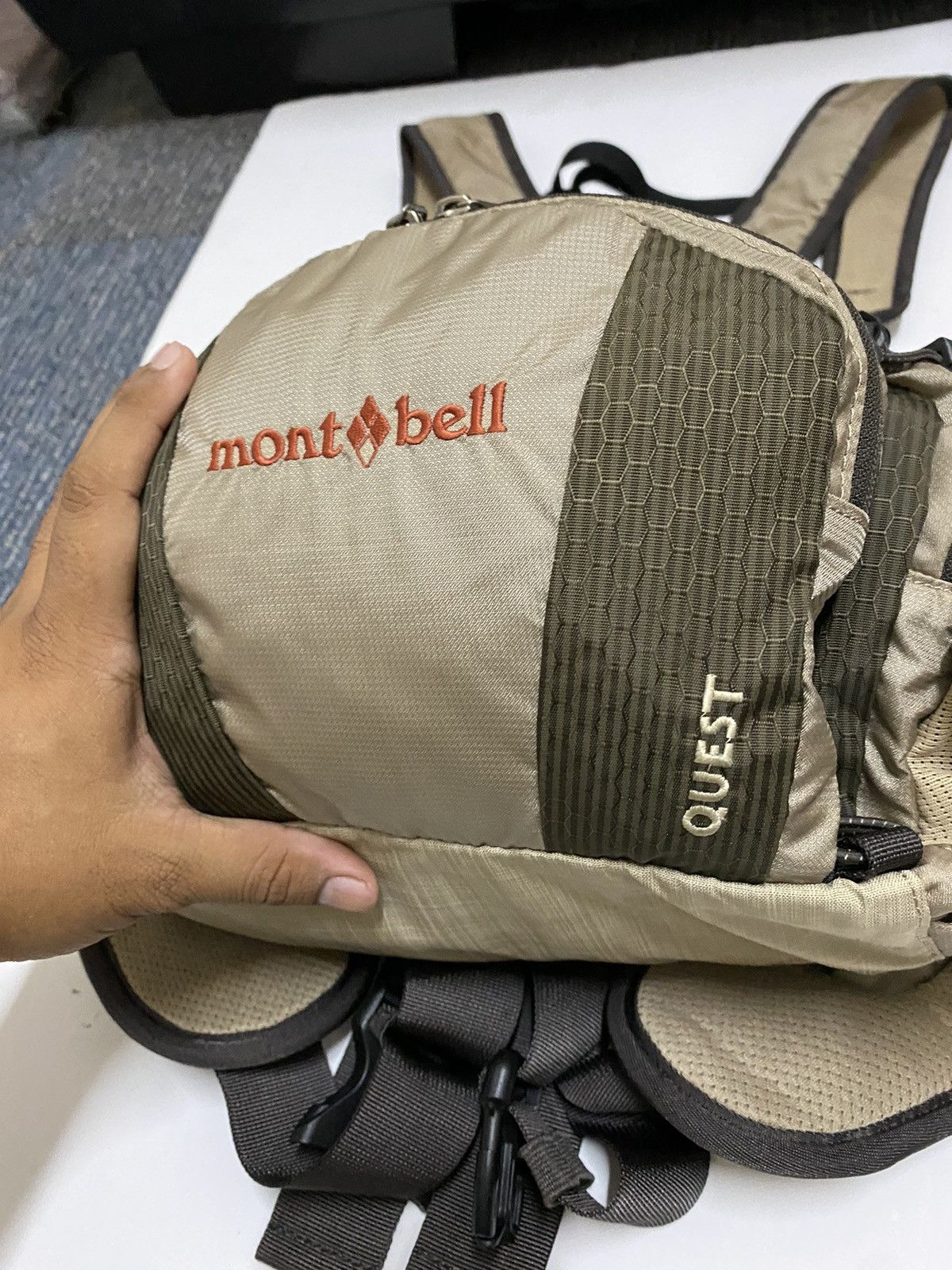 Japanese Brand × Montbell MONTBELL Quest Lumbar Waist Pouchbag Hiking Outdoor Bagpack Size ONE SIZE - 3 Thumbnail