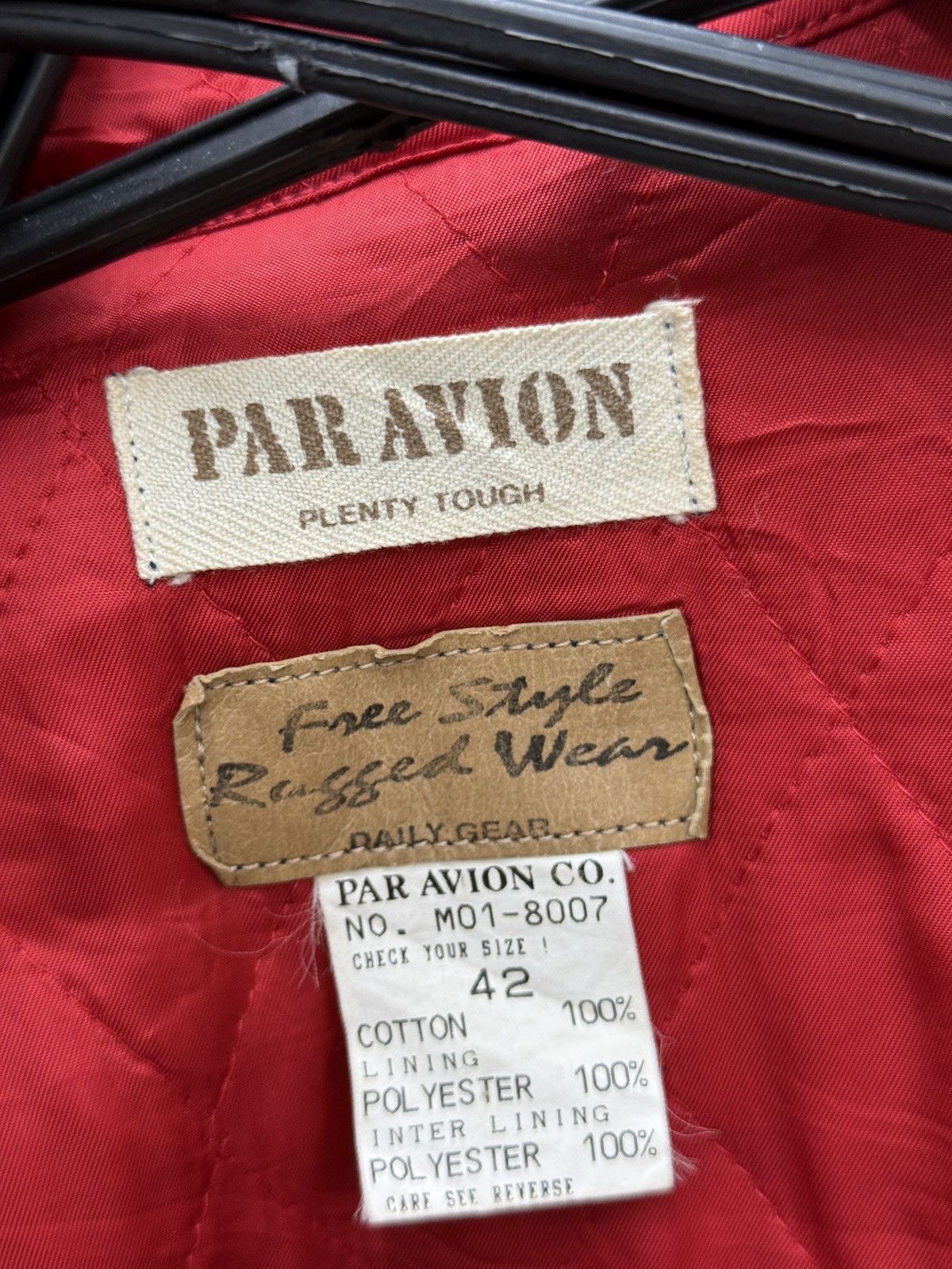 Japanese Brand 🔥🔥🔥ARCHIVE PAR AVION PLENTY TOUGH JACKET Size US L / EU 52-54 / 3 - 8 Thumbnail