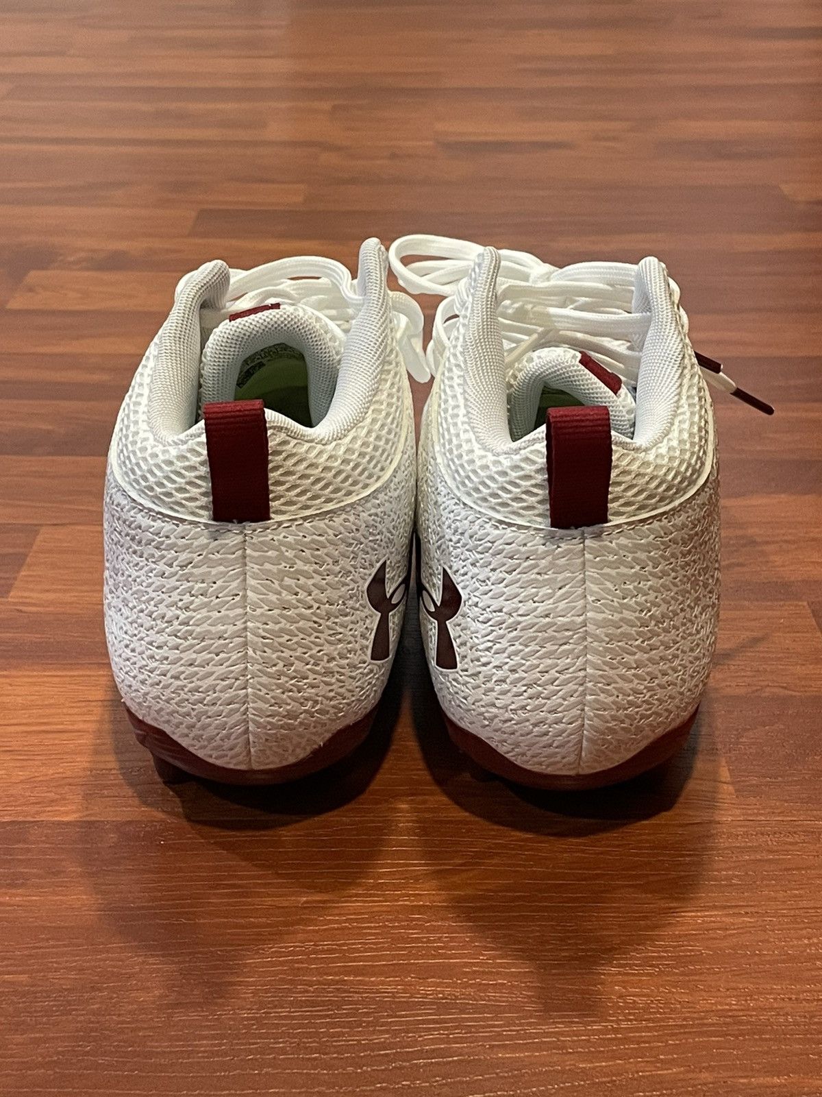 Under Armour Under Armour Spotlight 4D Mid ‘White Maroon’ size mens 11.5 Size US 11.5 / EU 44-45 - 5 Thumbnail