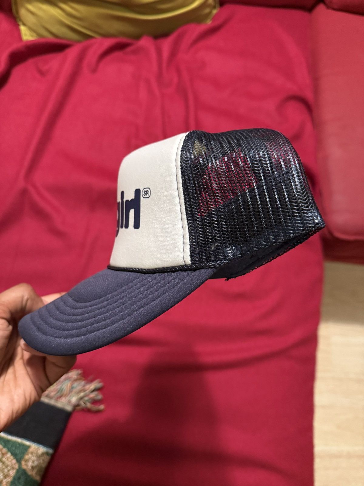 Stray Rats Stray Rats (Ratgirl) Trucker Hat Size ONE SIZE - 5 Thumbnail