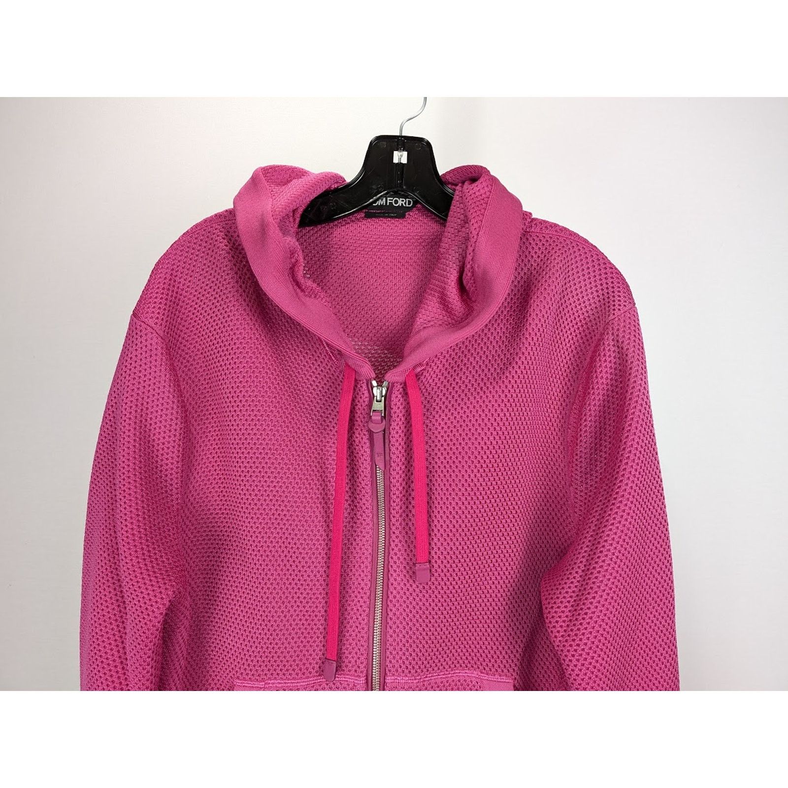 Tom Ford o1rshd1 Zip Hoodie in Light Magenta Size US L / EU 52-54 / 3 - 5 Thumbnail
