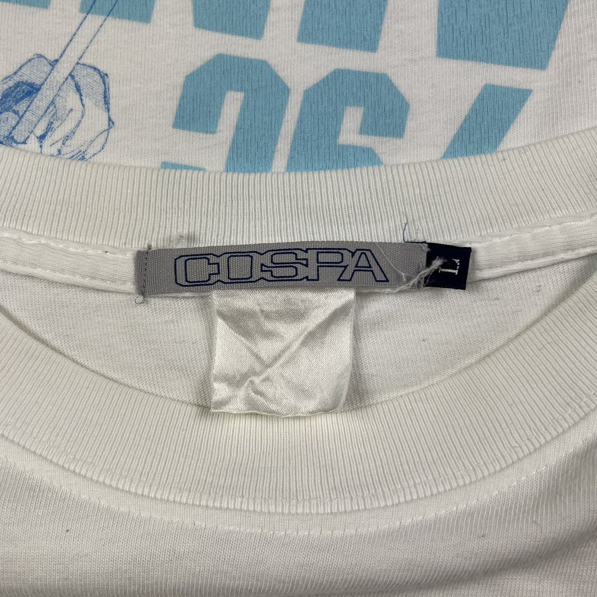 Japanese Brand × Vintage Cospa Gundam TGM-79C Anime White T-shirt Mens Large Size US L / EU 52-54 / 3 - 5 Thumbnail