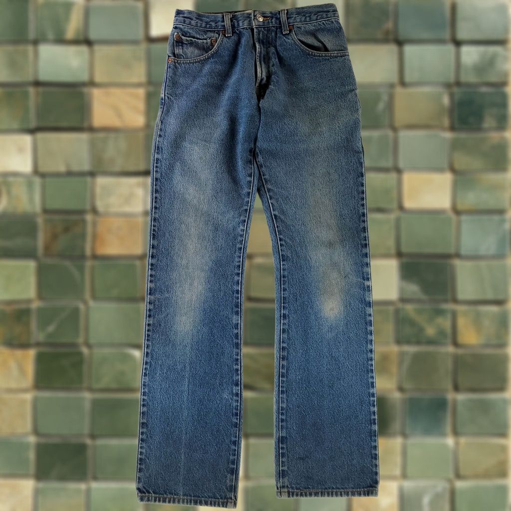 Levi's Levi's 517 Jeans Boot Cut Blue Mens 30 Inseam 35 Bootcut Jeans 30x35 Actual Men Blue 517 Jeans Boot Cut Mens 30x35 31x36 (30x35) Size US 30 / EU 46 - 1 Thumbnail