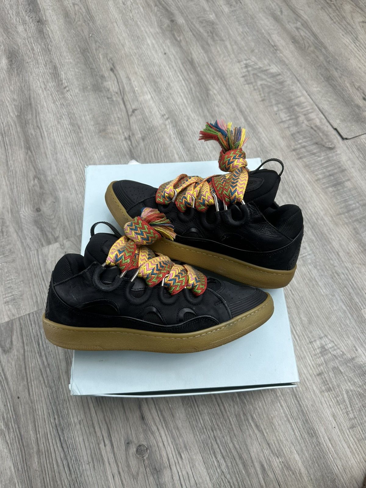 Lanvin Lanvin Curb Sneaker Black Size US 10 / EU 43 - 2 Thumbnail