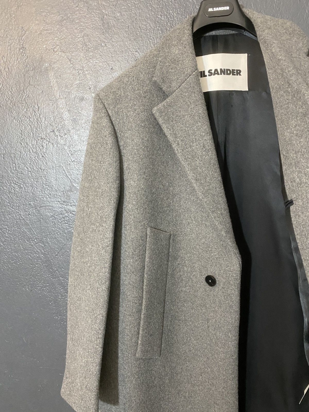 Jil Sander Cappotto raw edge felt Size US M / EU 48-50 / 2 - 3 Thumbnail