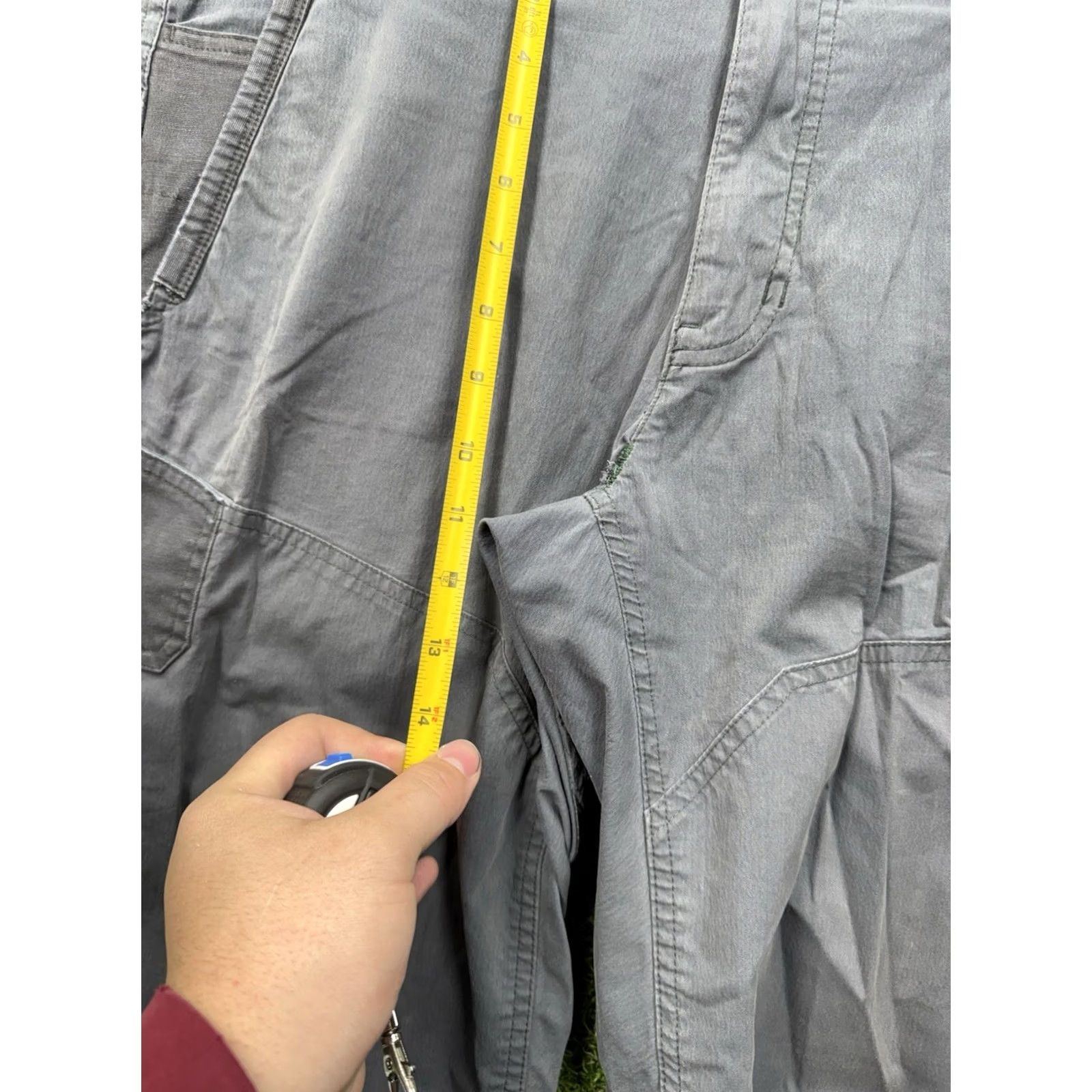 Eddie Bauer Eddie Bauer First Ascent Pants Mens 36x30 Gray Nylon Spandex 5-Pocket Straight Union Utility Casual Size US 36 / EU 52 - 7 Thumbnail