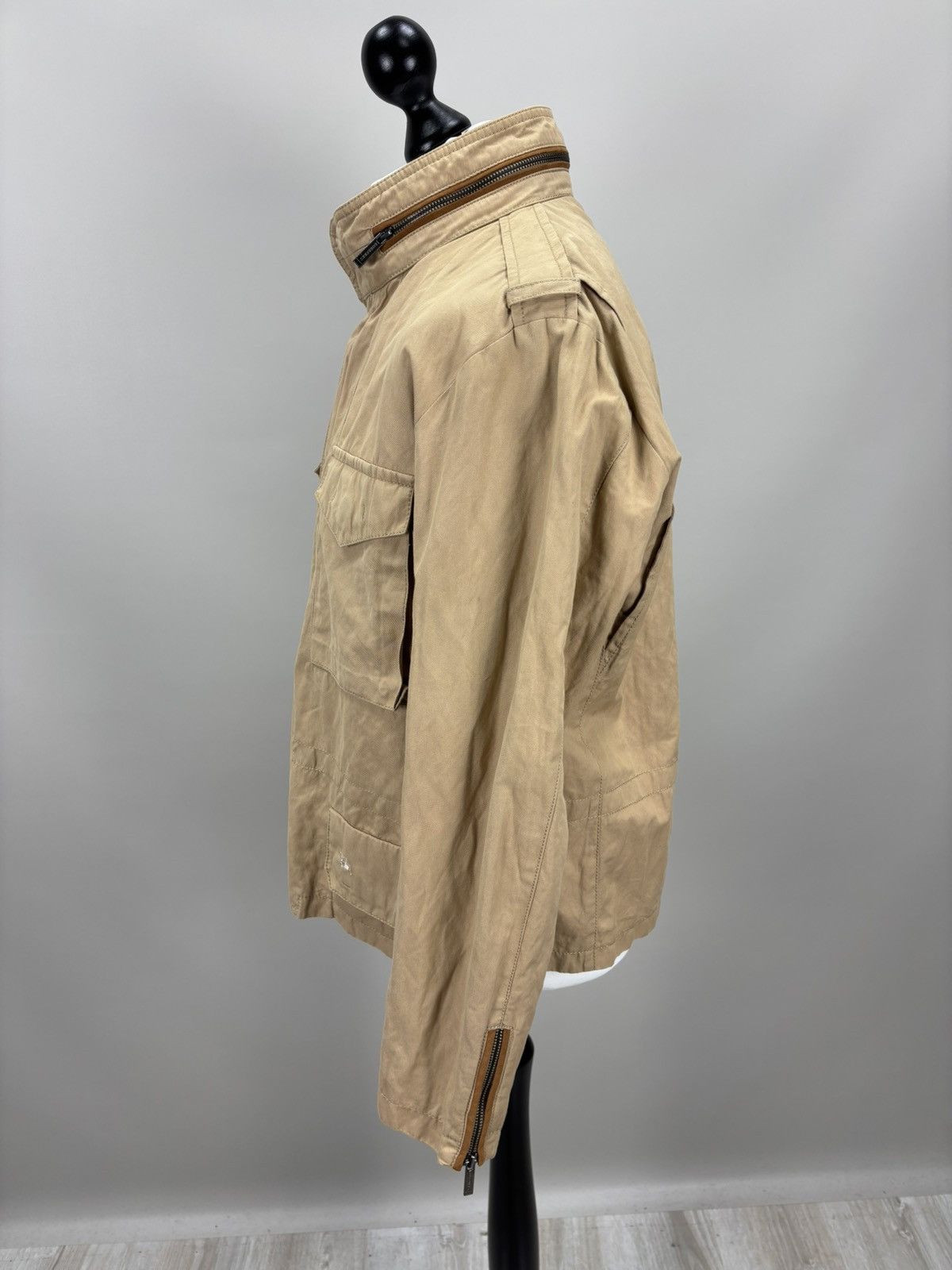 Burberry Mens jacket Burberry London Size M/L Color Beige Size US M / EU 48-50 / 2 - 12 Thumbnail