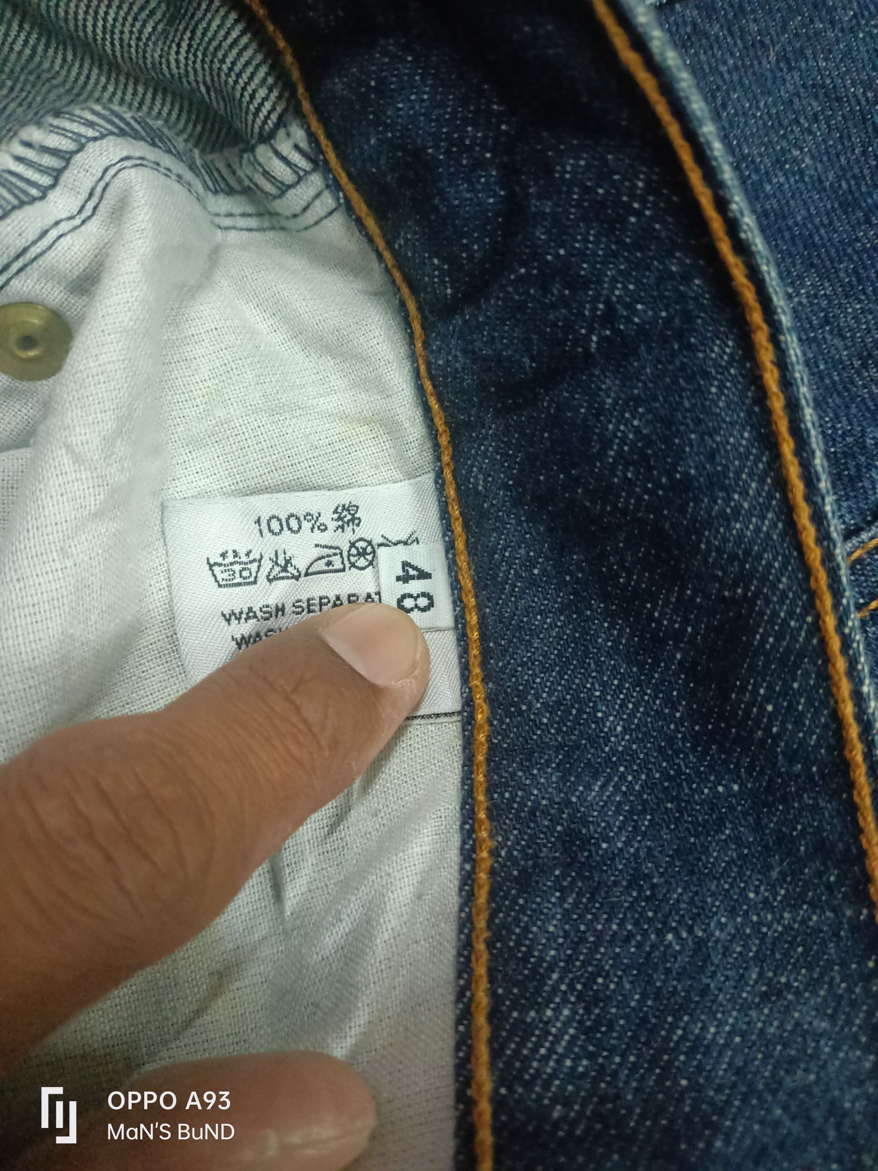 Andrew Mackenzie Distressed ANDREW MACKENZIE Denim Jeans Size US 31 - 14 Thumbnail