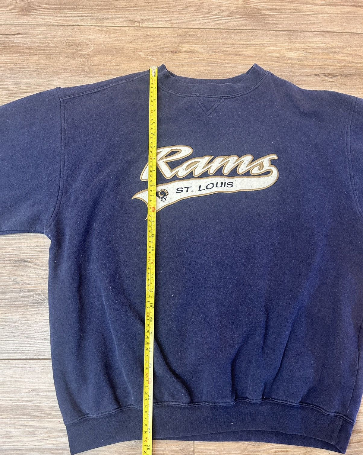 Vintage Navy Blue St. Louis Rams Crewneck Size US XL / EU 56 / 4 - 6 Thumbnail