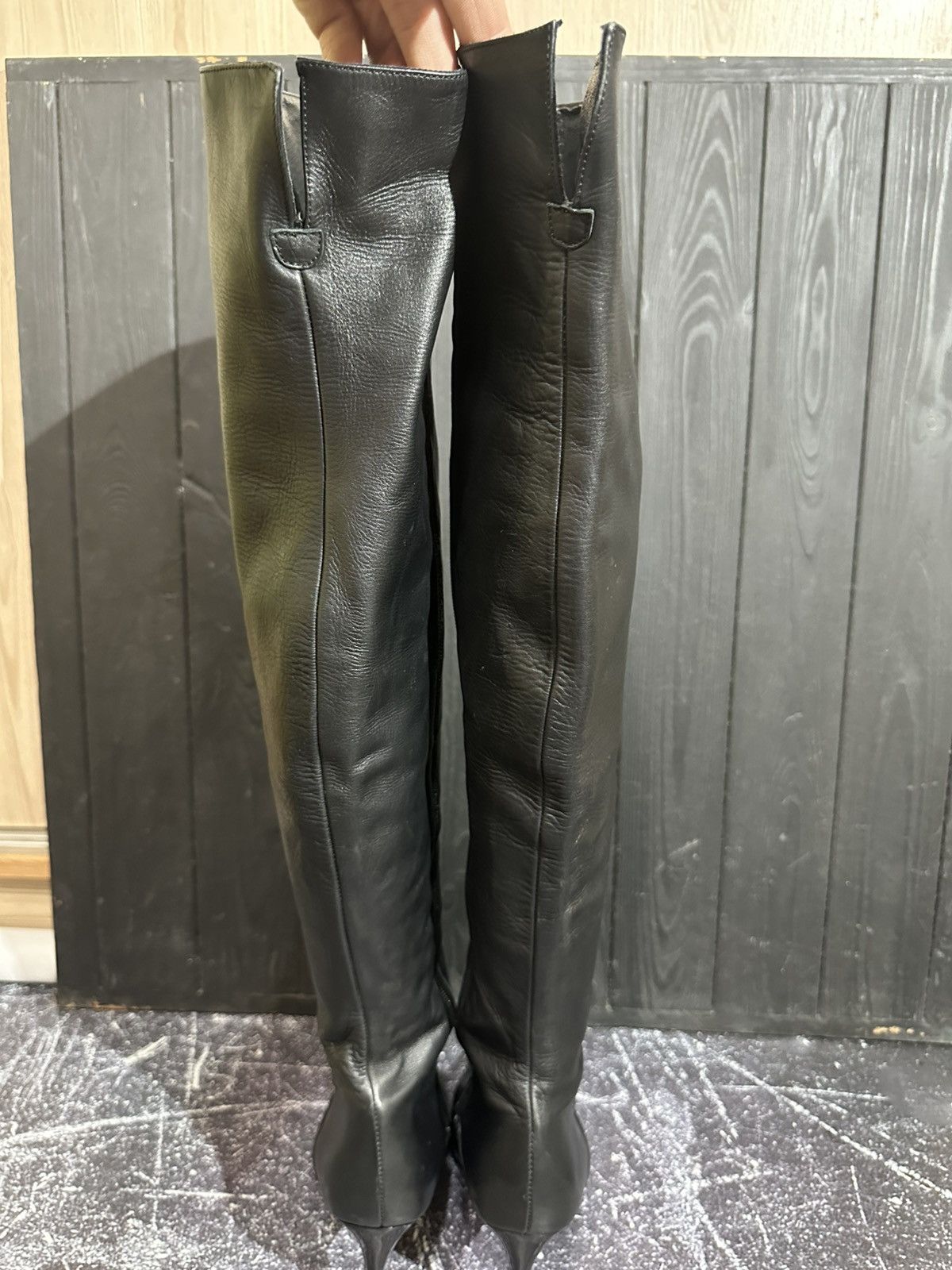 Buffalo London Buffalo London Women’s Leather Heels boots size 38 Size US 8 / IT 38 - 9 Thumbnail