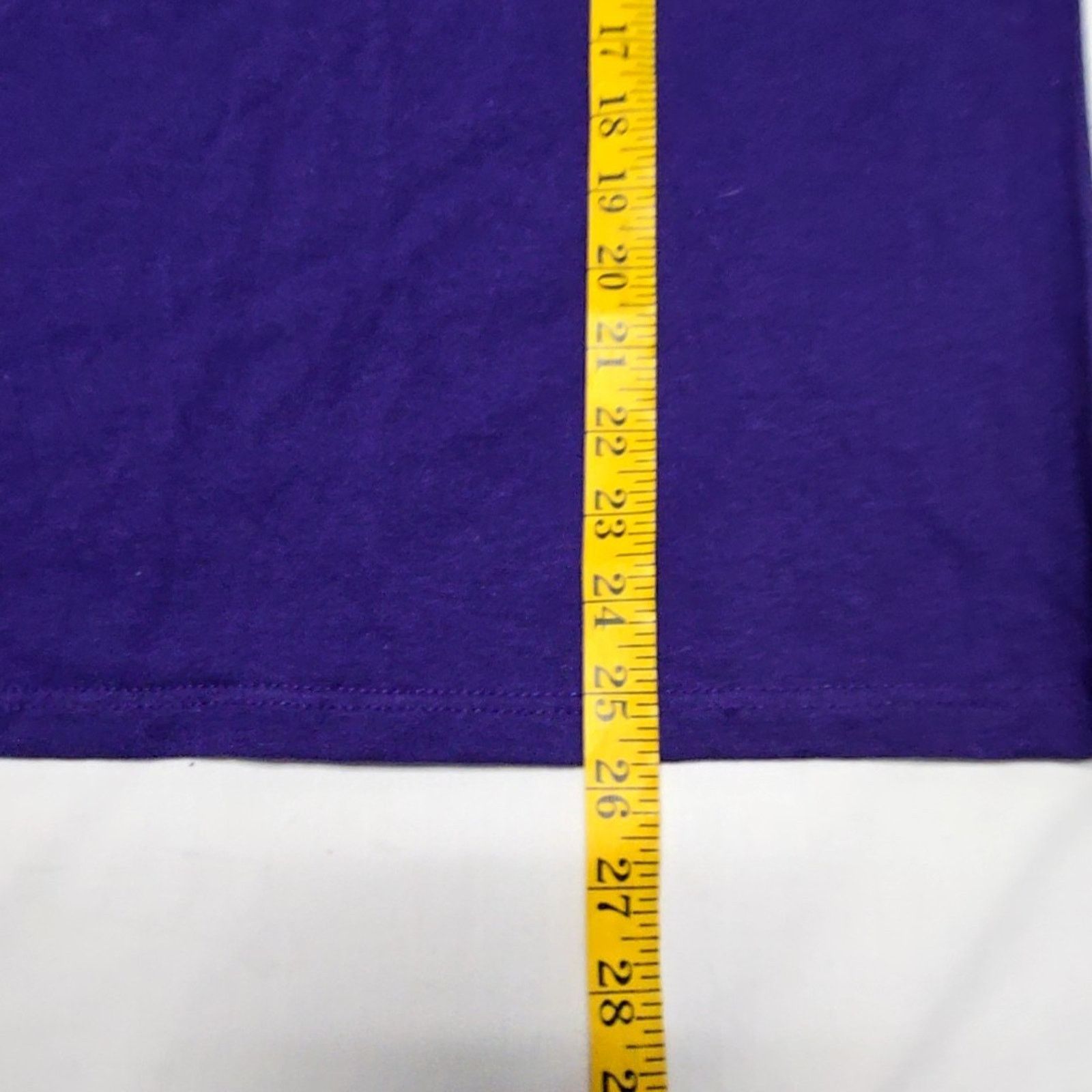 Vintage Vintage Blank Shirt Solid Purple Scoop Neck Womens M Tee 90s Size M / US 6-8 / IT 42-44 - 6 Thumbnail