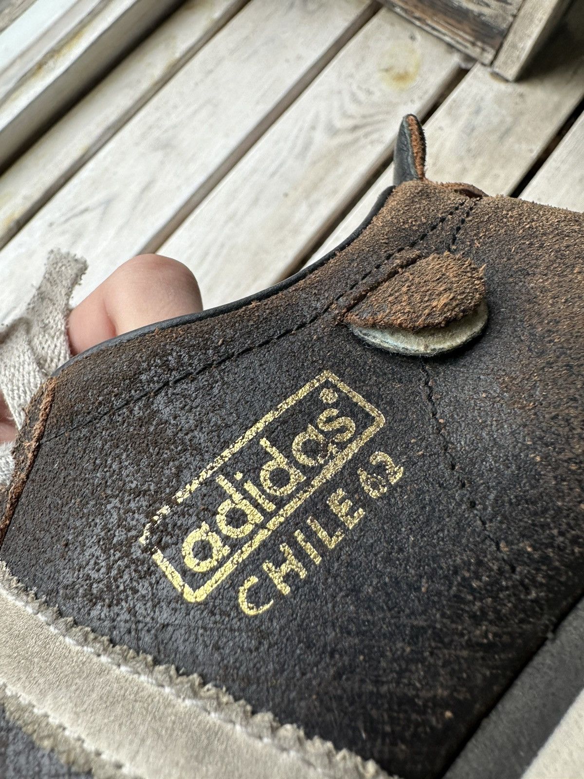 Adidas × Vintage 🚨Vintage Rare Sneakers Adidas Chile 62 ARHIVE GERMANY SHOES Size US 5 / IT 35 - 17 Thumbnail
