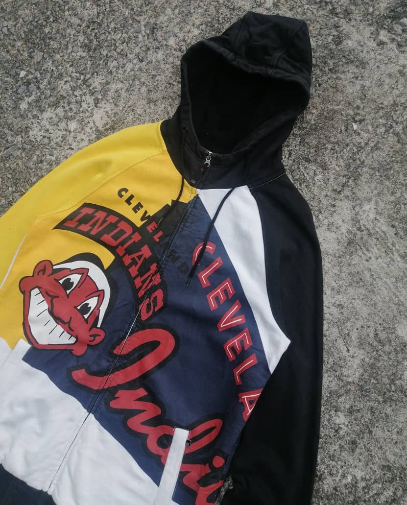 MLB MLB Cleveland Indians Zipper Hoodie Size US M / EU 48-50 / 2 - 3 Thumbnail