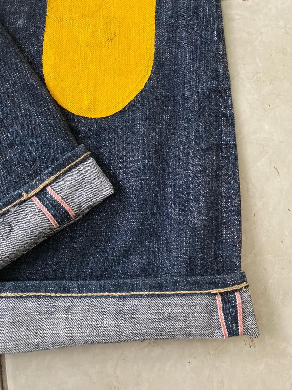 Evisu Evisu Daicock Big Logo Yellow by Yamane Guaranteed Size US 32 / EU 48 - 5 Thumbnail