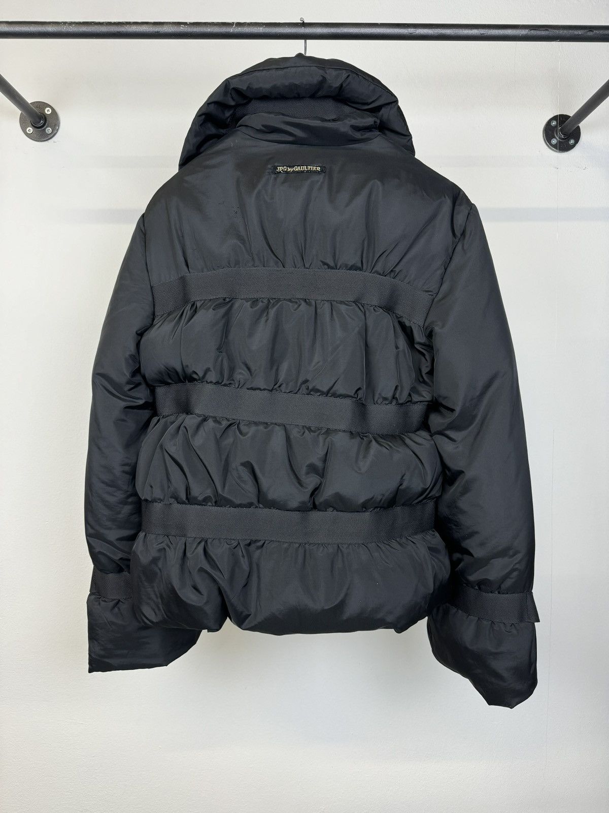 Jean Paul Gaultier AW2003 Jean Paul Gaultier bondage belted puffer jacket Size US M / EU 48-50 / 2 - 3 Thumbnail
