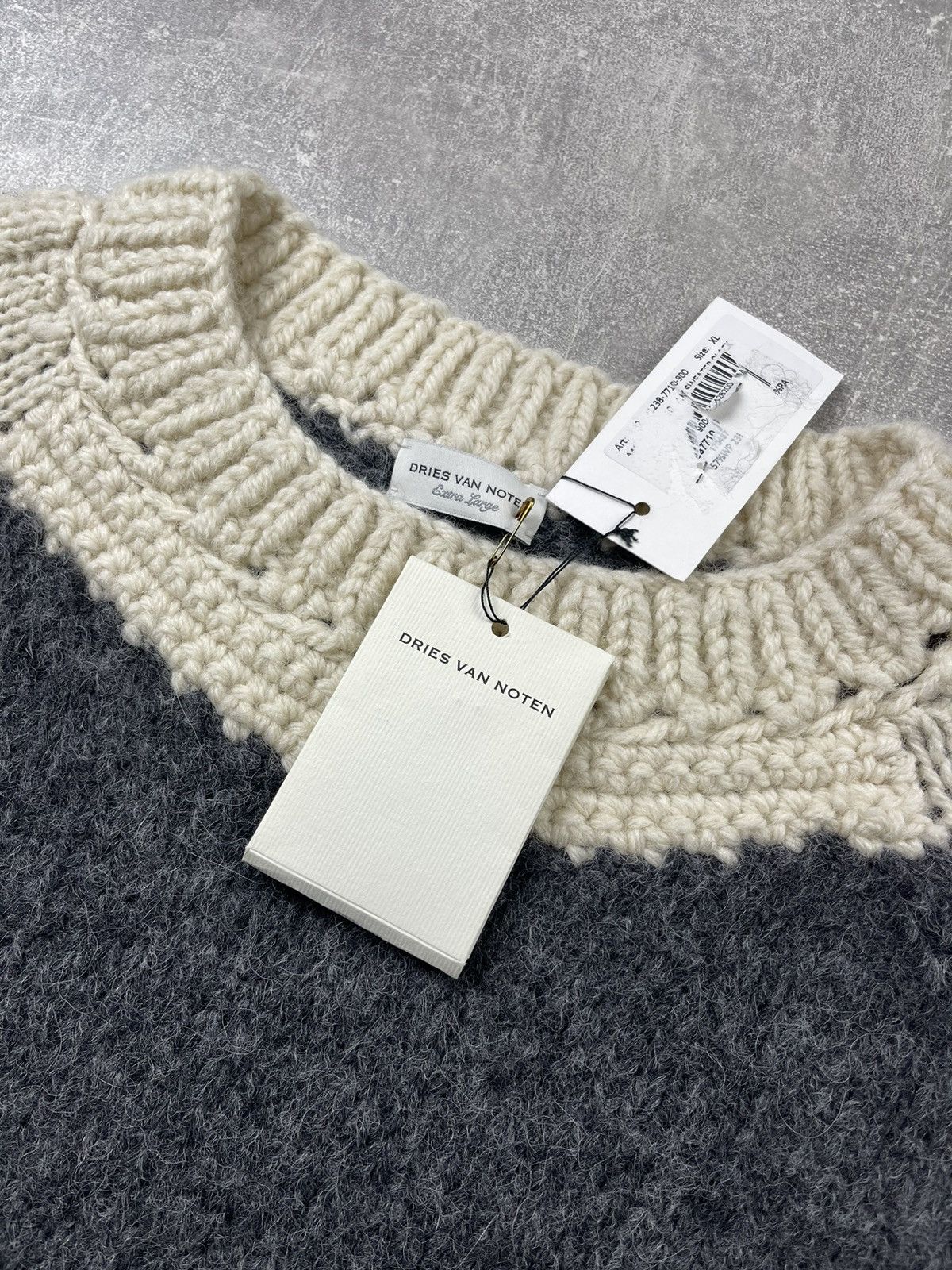 Dries Van Noten Dries Van Noten Extra Fine Mohair Wool Sweater Size US L / EU 52-54 / 3 - 12 Thumbnail