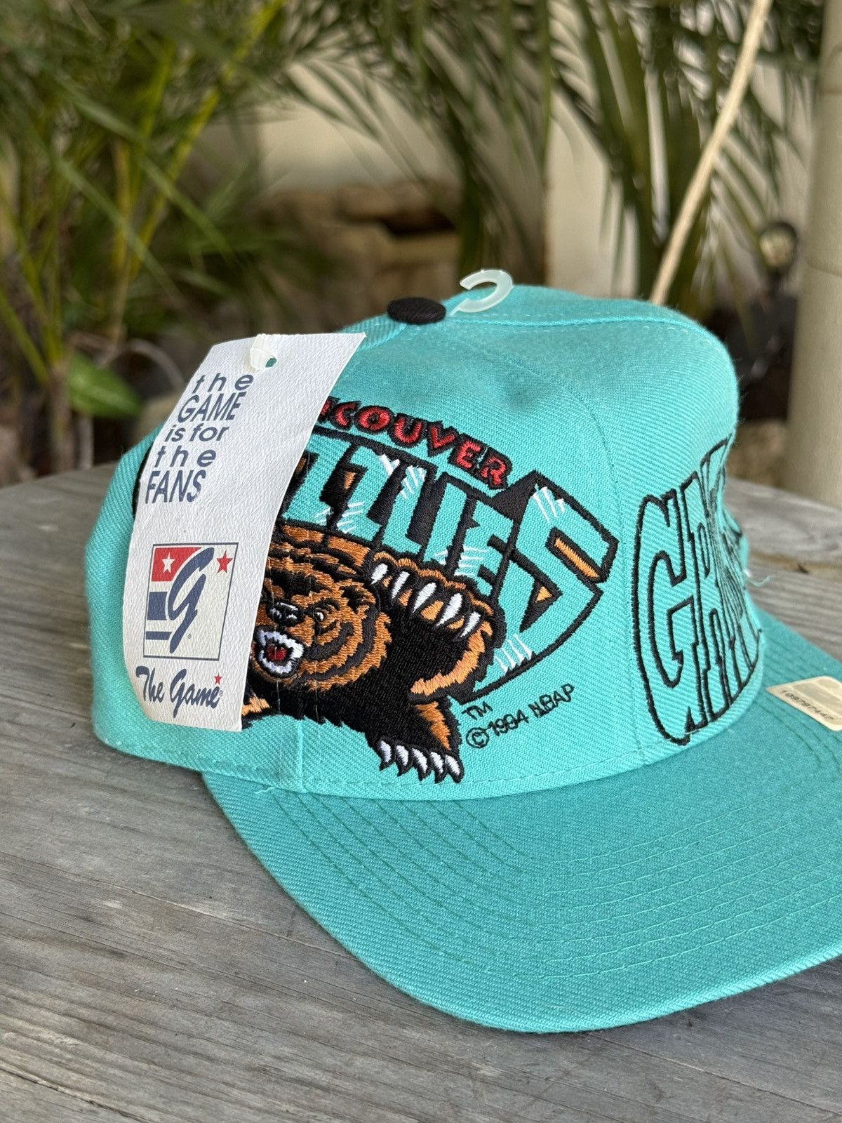Vintage Vintage 90s Vancouver Grizzlies Snapback Big Logo The Game Size ONE SIZE - 2 Thumbnail