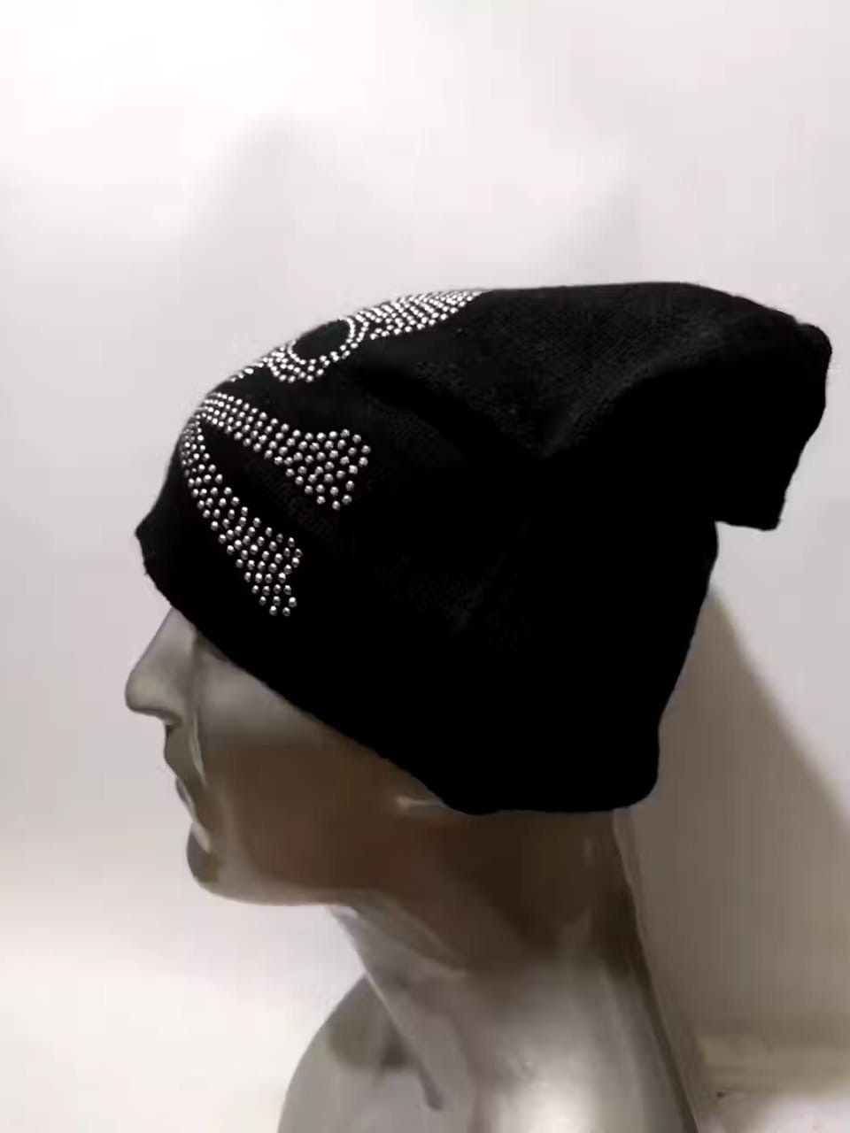 Japanese Brand S Ozawa & Co Skull Skeleton Punk Bondage Design Beanie hats Size ONE SIZE - 5 Thumbnail