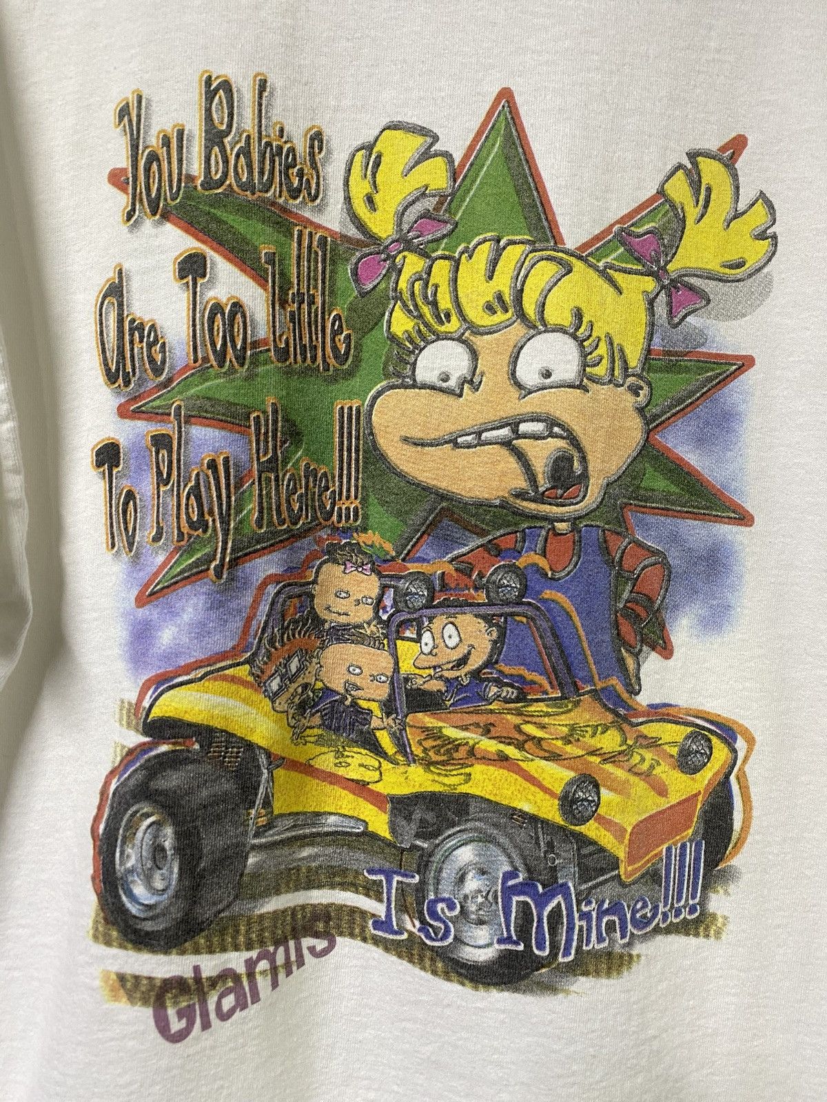Vintage Vintage 90’s Rugrats T-Shirt Vtg Nickelodeon Tee Large Size US L / EU 52-54 / 3 - 4 Thumbnail