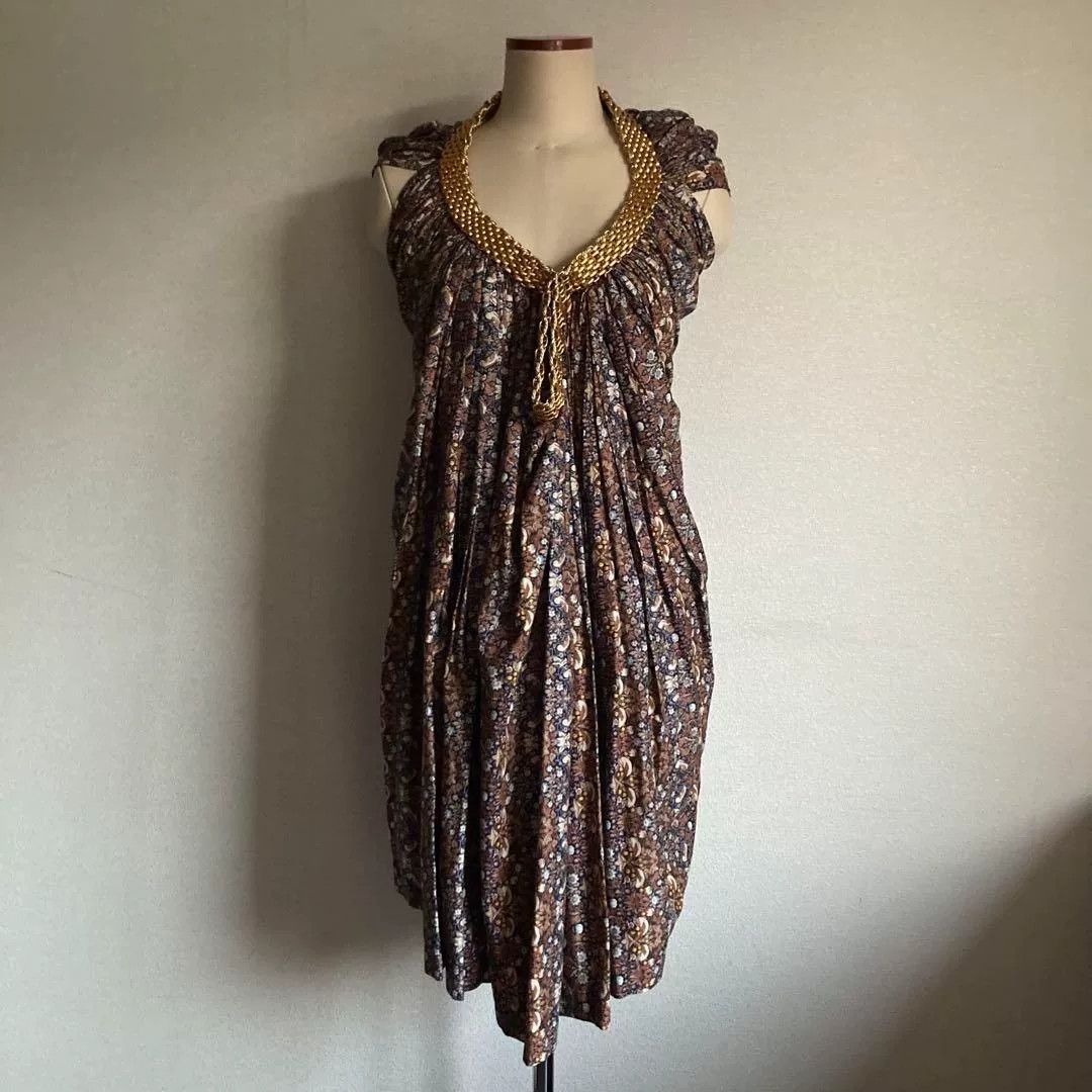 Junya Watanabe junya watanabe vintage floral cotton dress Size M / US 6-8 / IT 42-44 - 1 Thumbnail