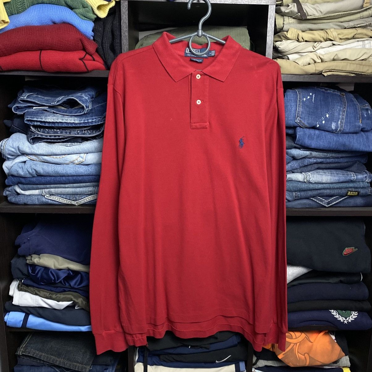 Polo Ralph Lauren Vintage Polo Ralph Lauren small pony y2k 2000’s longsleeve Size US L / EU 52-54 / 3 - 1 Thumbnail