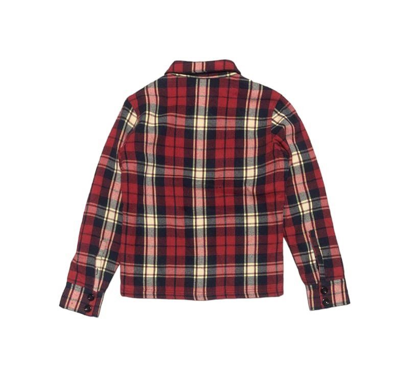 If Six Was Nine Vintage Red&Cat Plaid Flannel Shirt Jacket Size US S / EU 44-46 / 1 - 2 Thumbnail