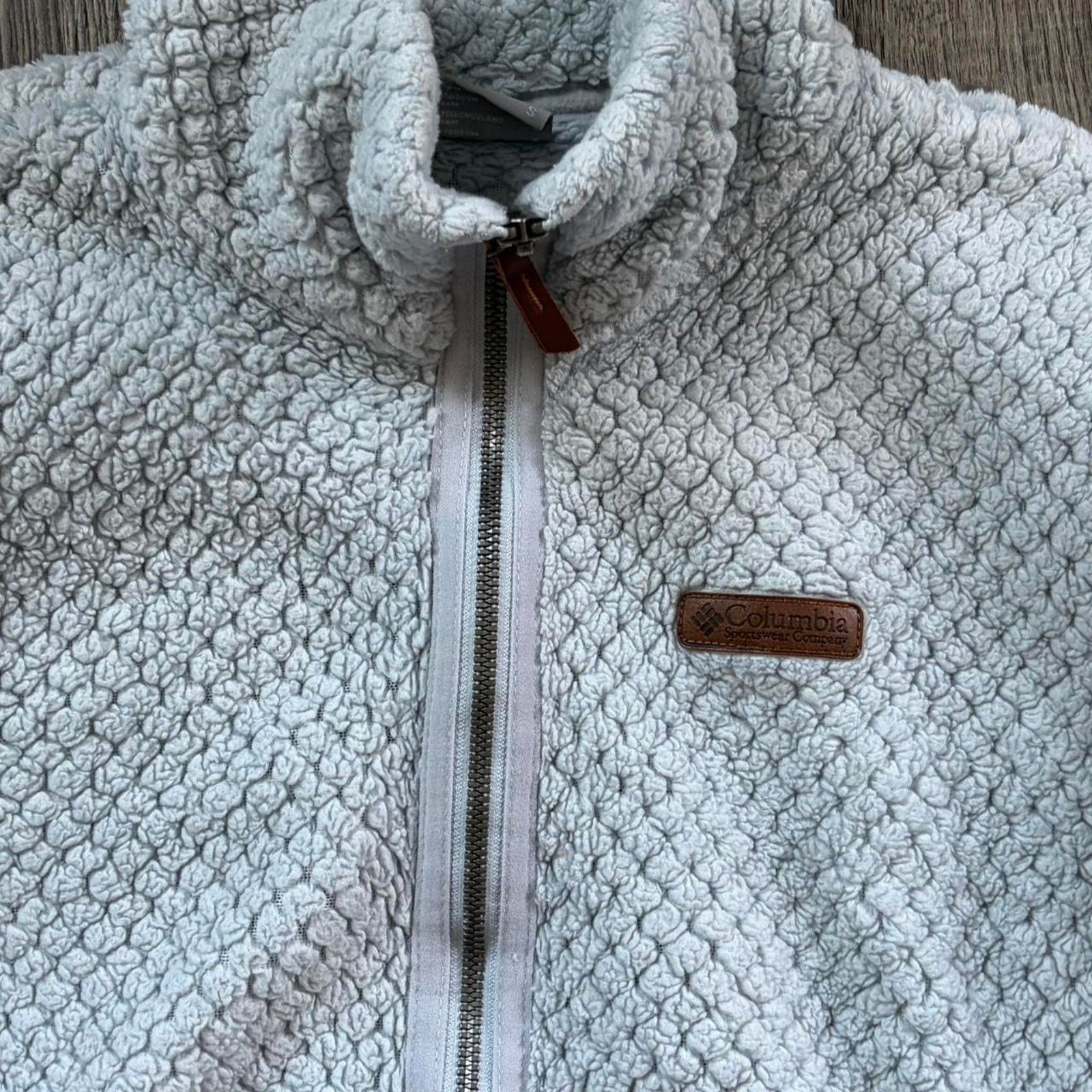 Columbia Columbia grey fleece jacket Size S / US 4 / IT 40 - 3 Thumbnail